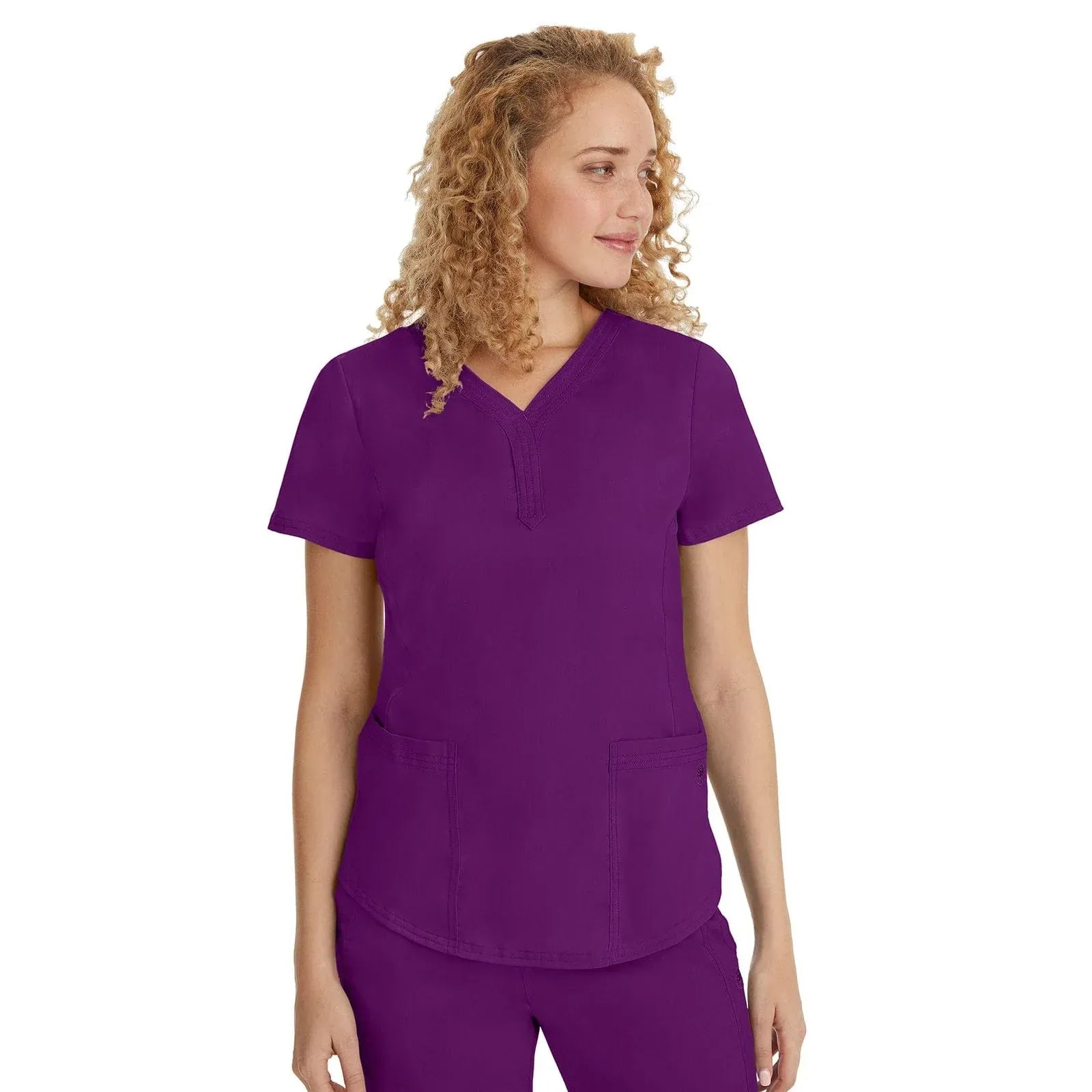 Healing Hands Scrub Top Healing Hands Purple Label Scrubs 2167 Jane Top Women Eggplant