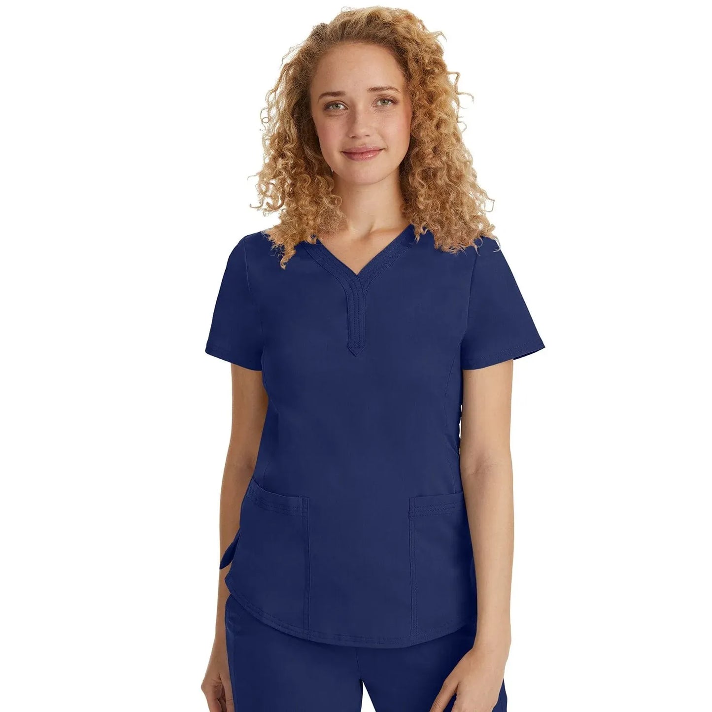 Healing Hands Scrub Top 4XL Healing Hands Purple Label Scrubs 2167 Jane Top Women Navy
