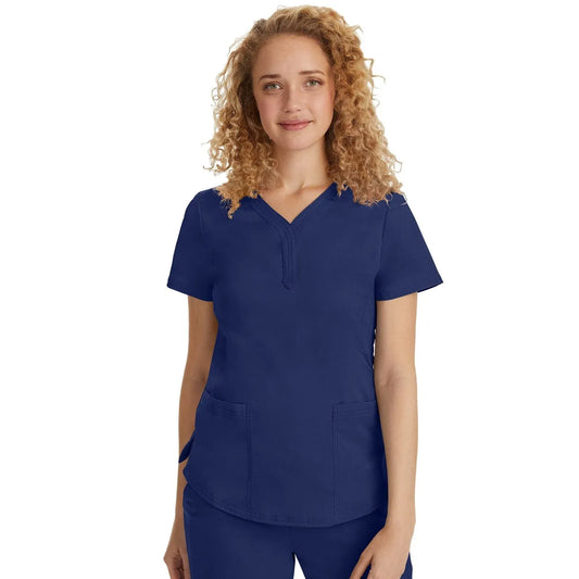 Healing Hands Scrub Top 4XL Healing Hands Purple Label Scrubs 2167 Jane Top Women Navy