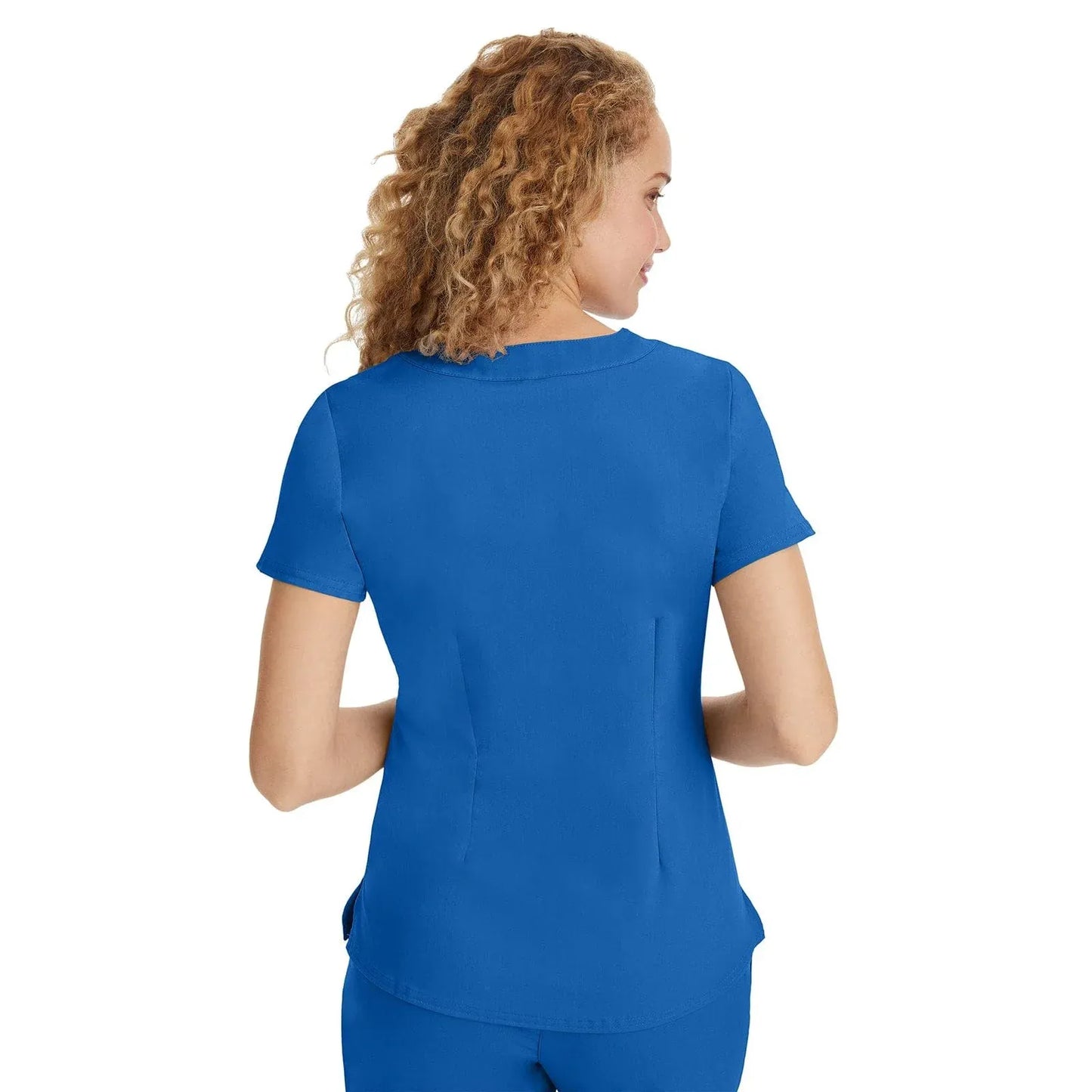 Healing Hands Purple Label Scrubs 2167 Jane Top Women Royal