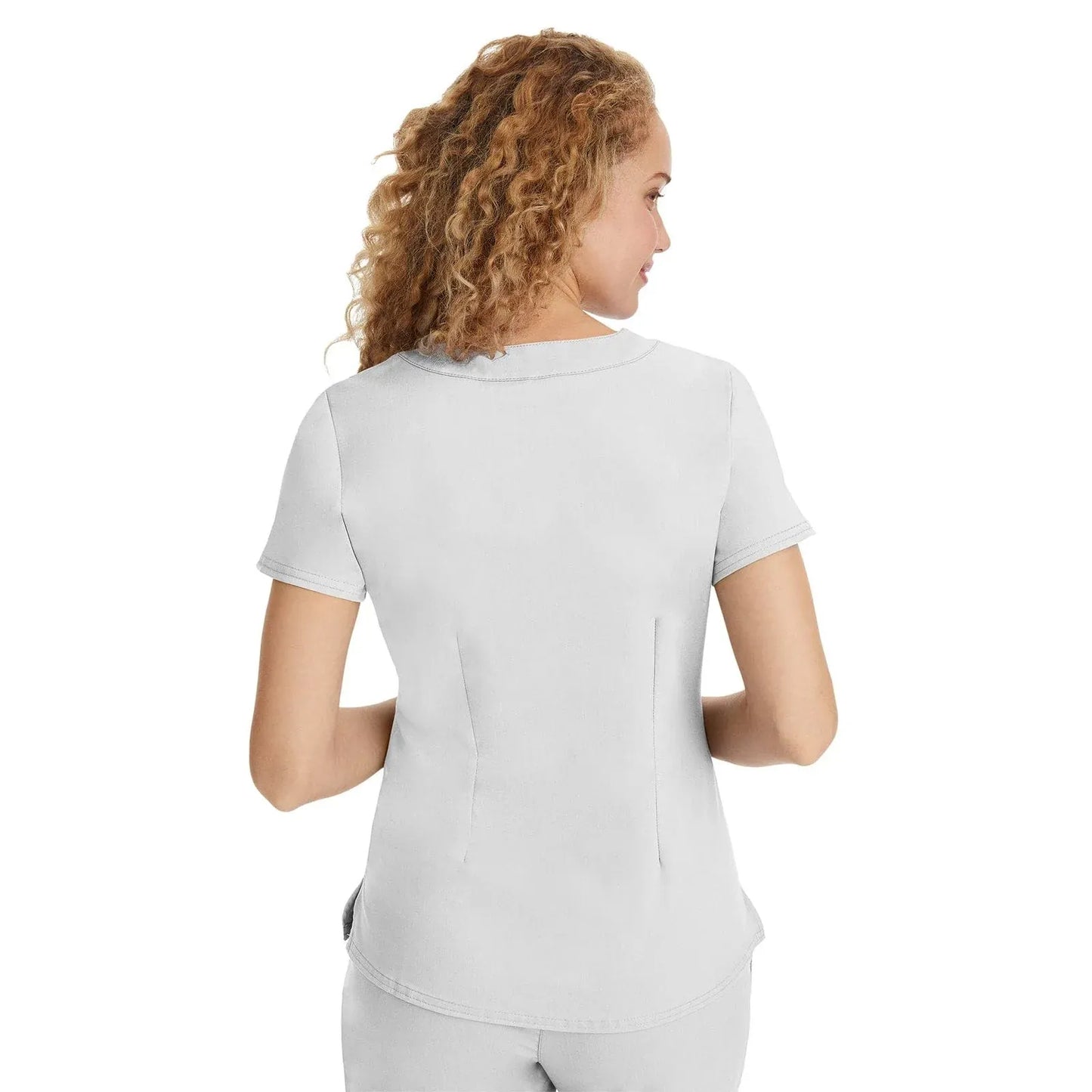 Healing Hands Purple Label Scrubs 2167 Jane Top Women White