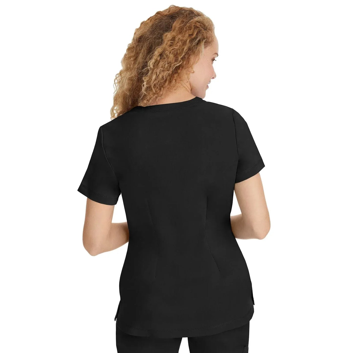 Healing Hands Purple Label Scrubs 2320 Jill Top Women Black