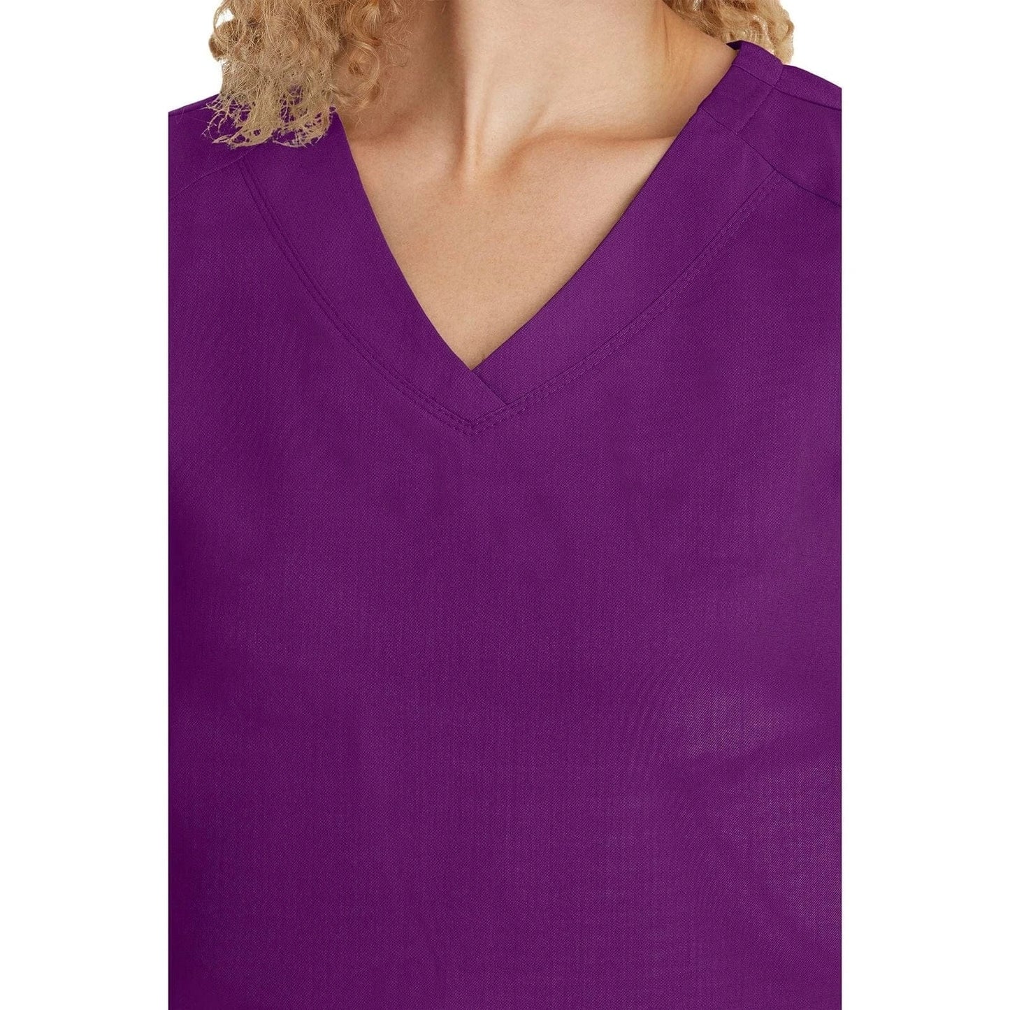 Healing Hands Purple Label Scrubs 2320 Jill Top Women Eggplant