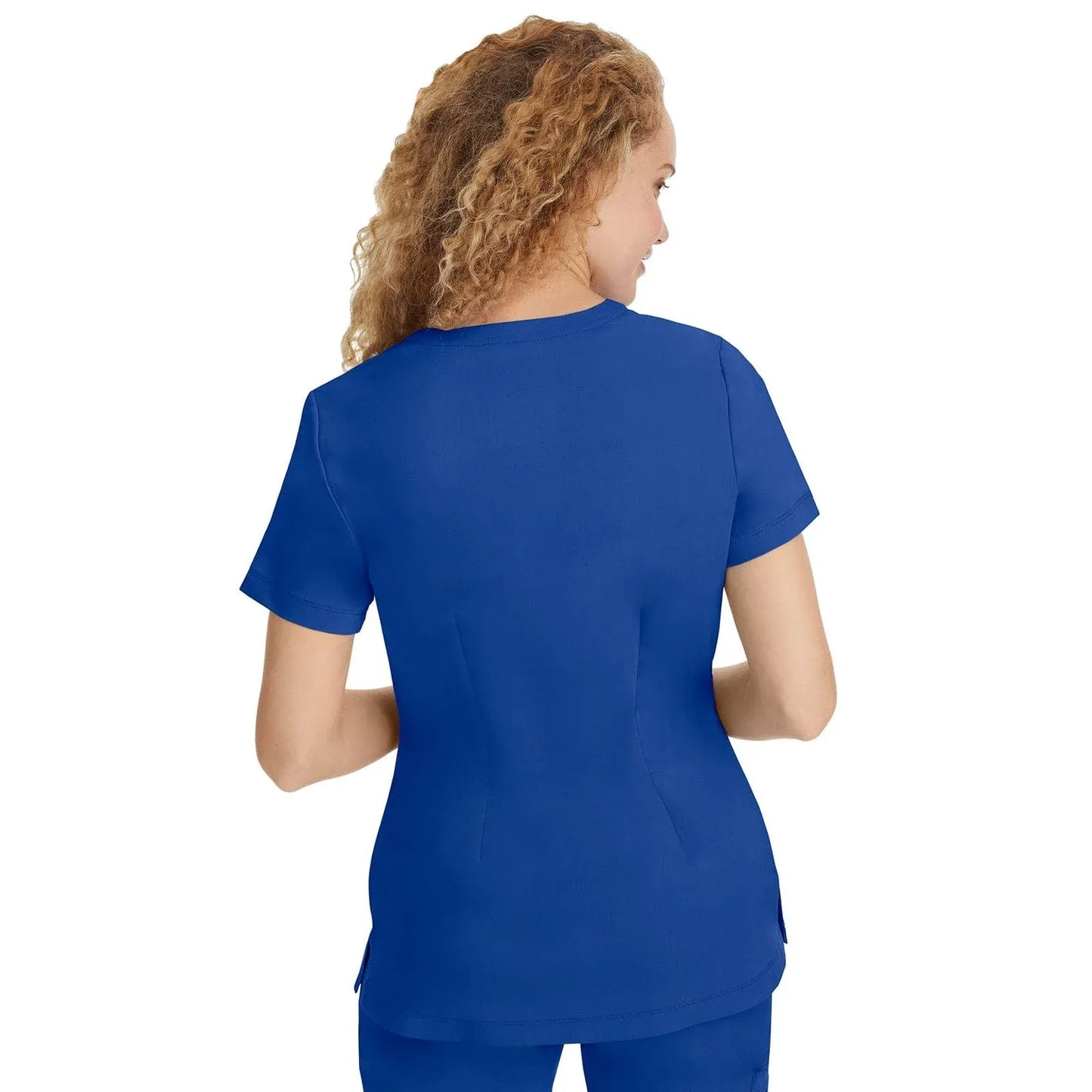 Healing Hands Purple Label Scrubs 2320 Jill Top Women Galaxy Blue