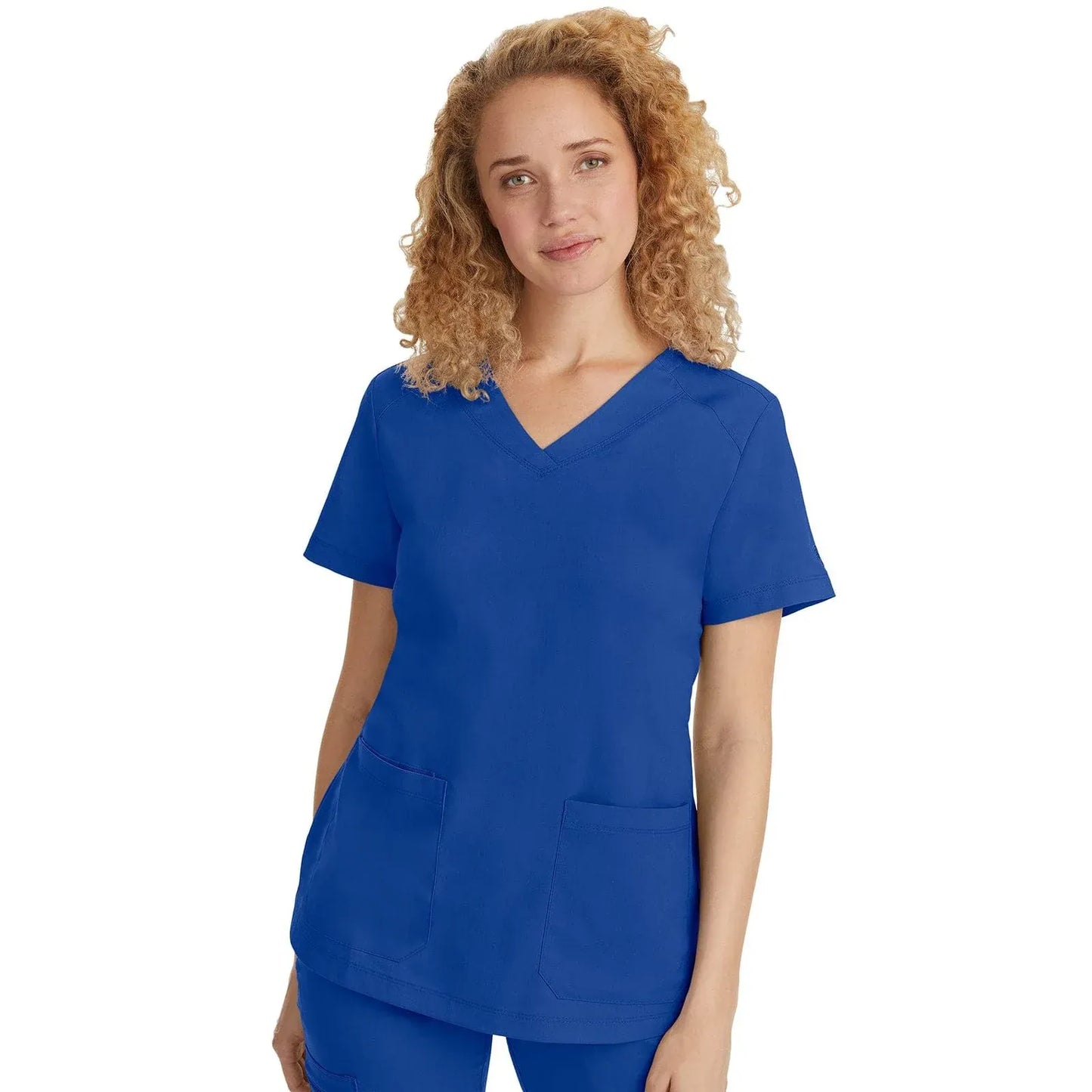 Healing Hands Purple Label Scrubs 2320 Jill Top Women Galaxy Blue