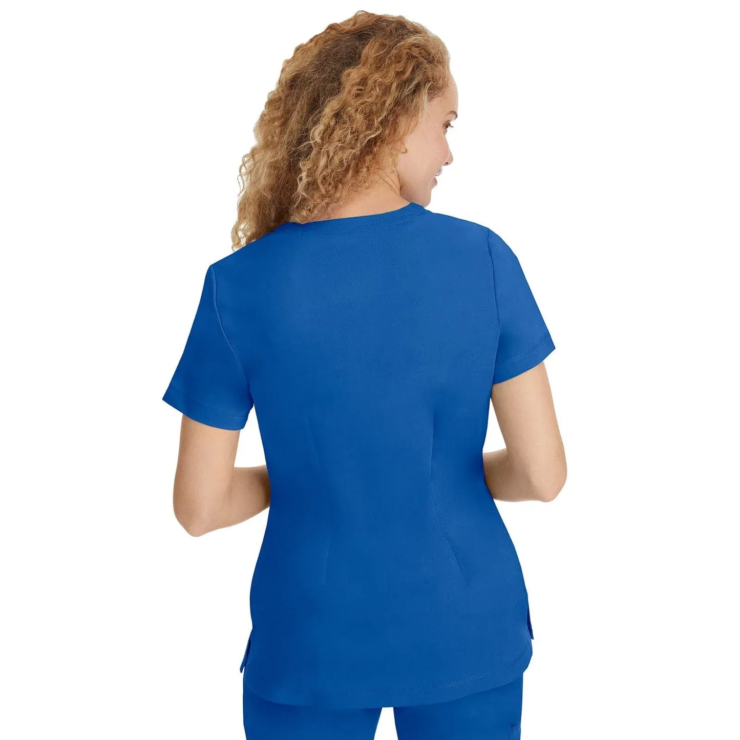Healing Hands Purple Label Scrubs 2320 Jill Top Women Royal