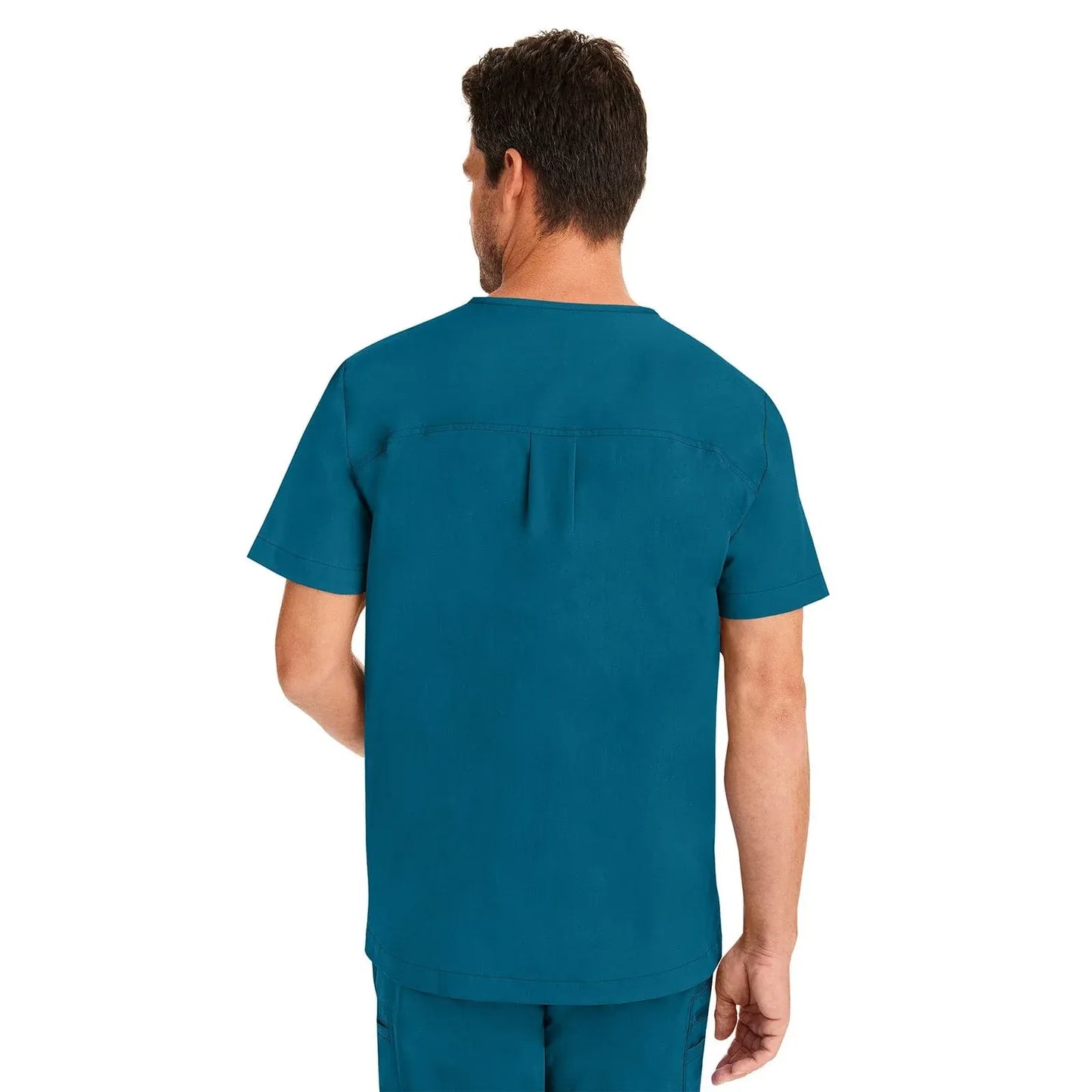 Healing Hands Purple Label Scrubs 2330 Justin Top Men Caribbean