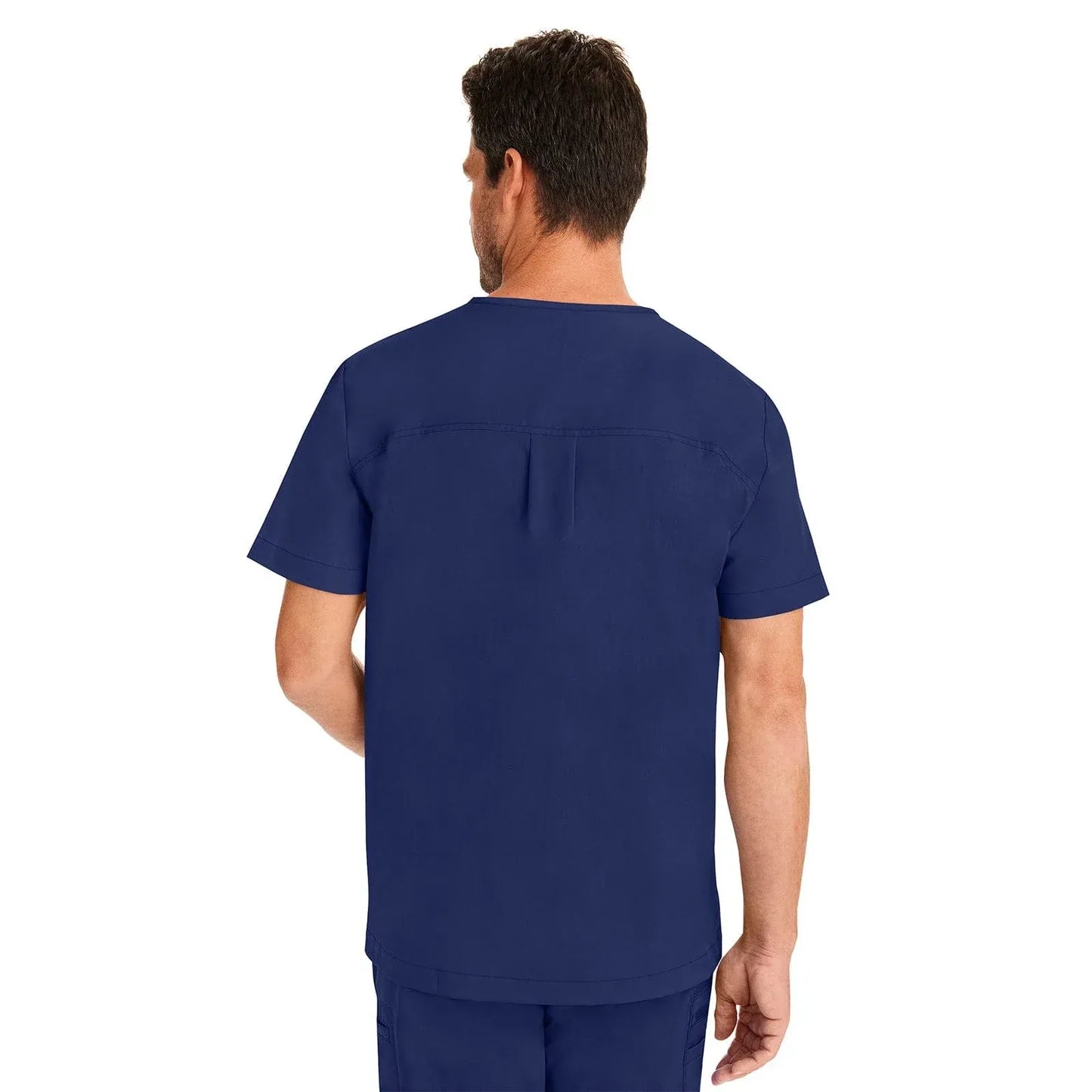 Healing Hands Purple Label Scrubs 2330 Justin Top Men Navy