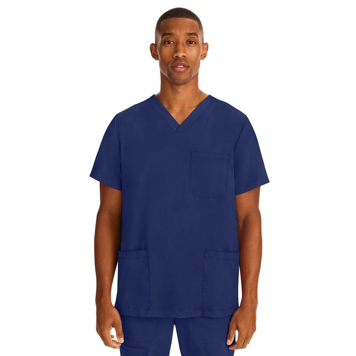 Healing Hands Purple Label Scrubs 2331 Jake Top Men Navy