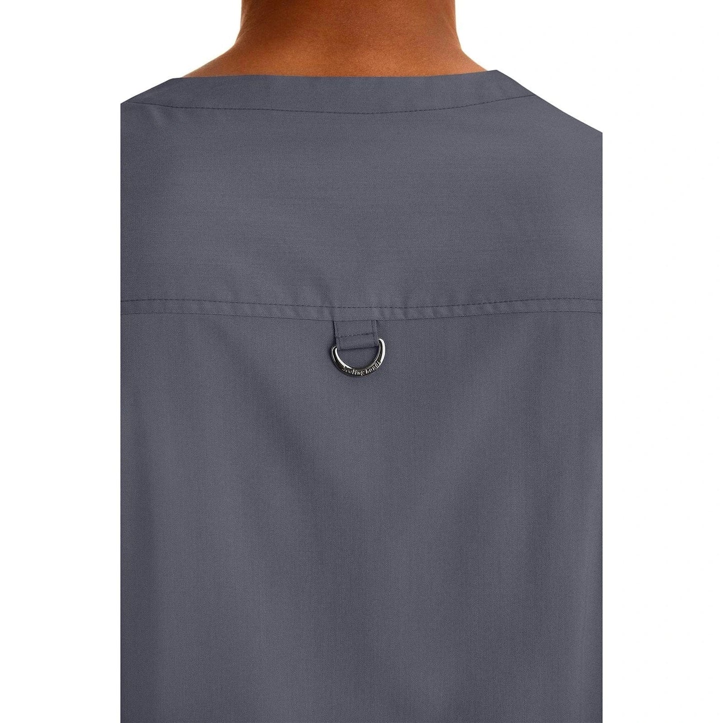 Healing Hands Purple Label Scrubs 2331 Jake Top Men Pewter