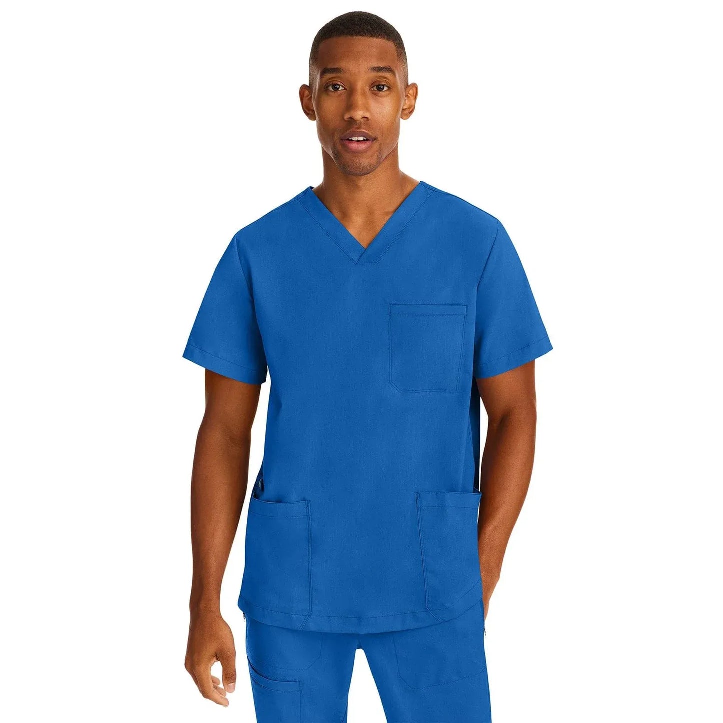 Healing Hands Purple Label Scrubs 2331 Jake Top Men Royal