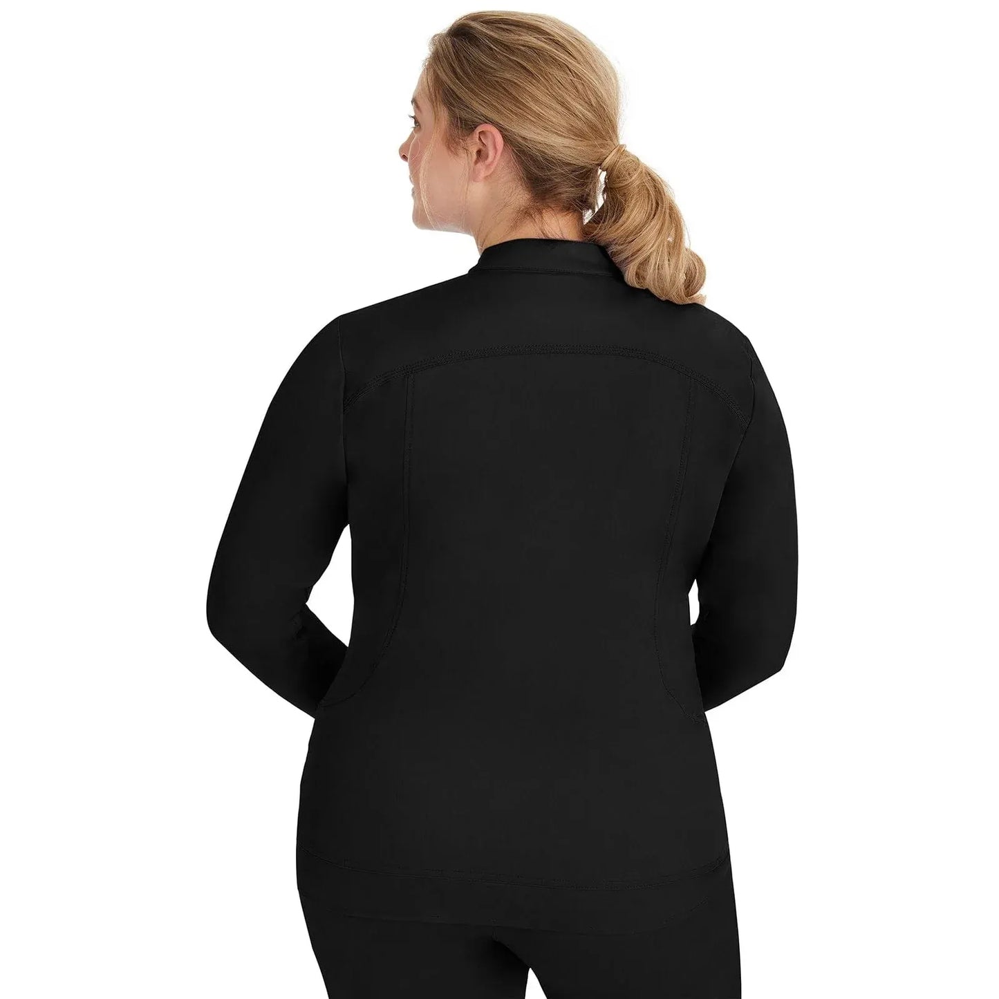 Healing Hands Purple Label Scrubs 5038 Dakota Jacket Women Black
