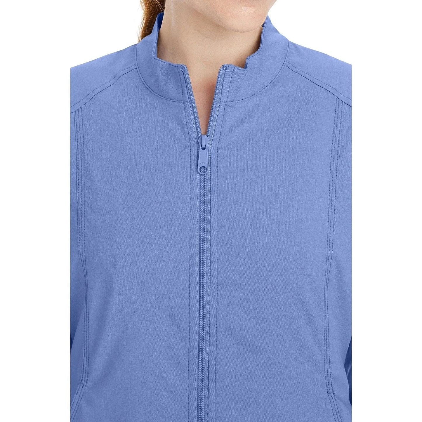 Healing Hands Purple Label Scrubs 5038 Dakota Jacket Women Ceil Blue
