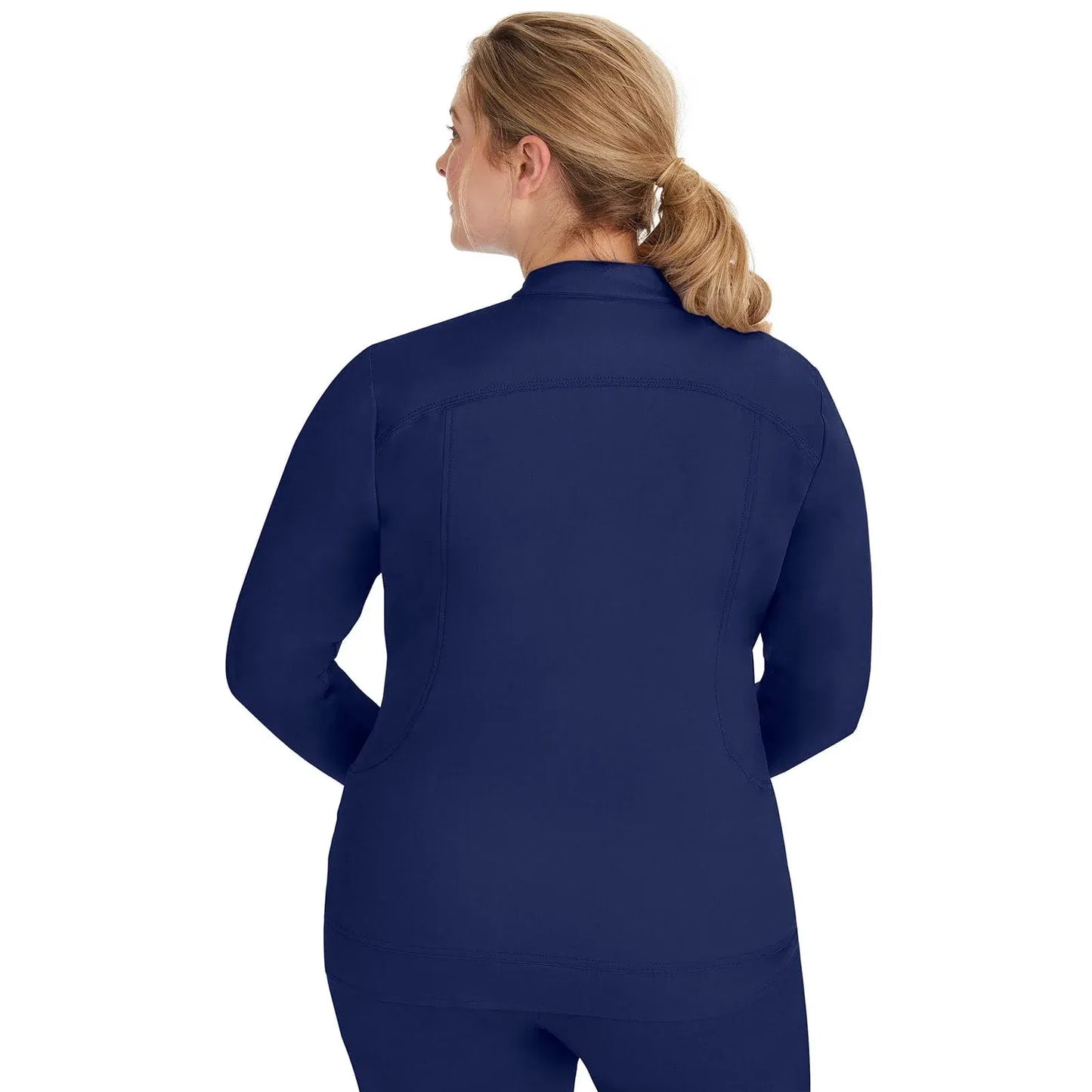 Healing Hands Purple Label Scrubs 5038 Dakota Jacket Women Navy