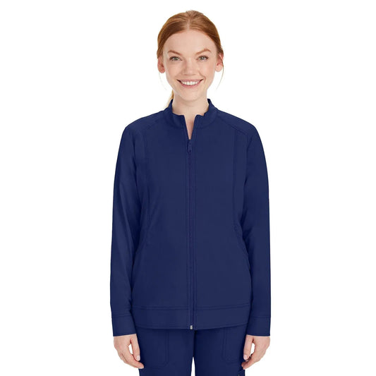 Healing Hands Purple Label Scrubs 5038 Dakota Jacket Women Navy