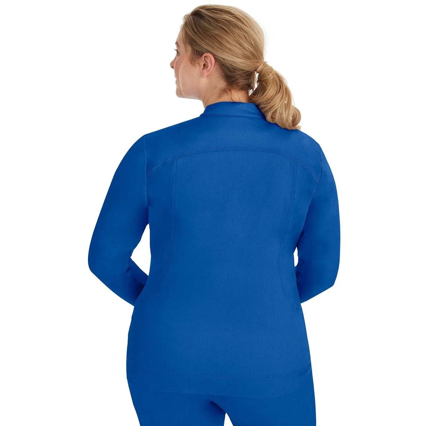 Healing Hands Purple Label Scrubs 5038 Dakota Jacket Women Royal