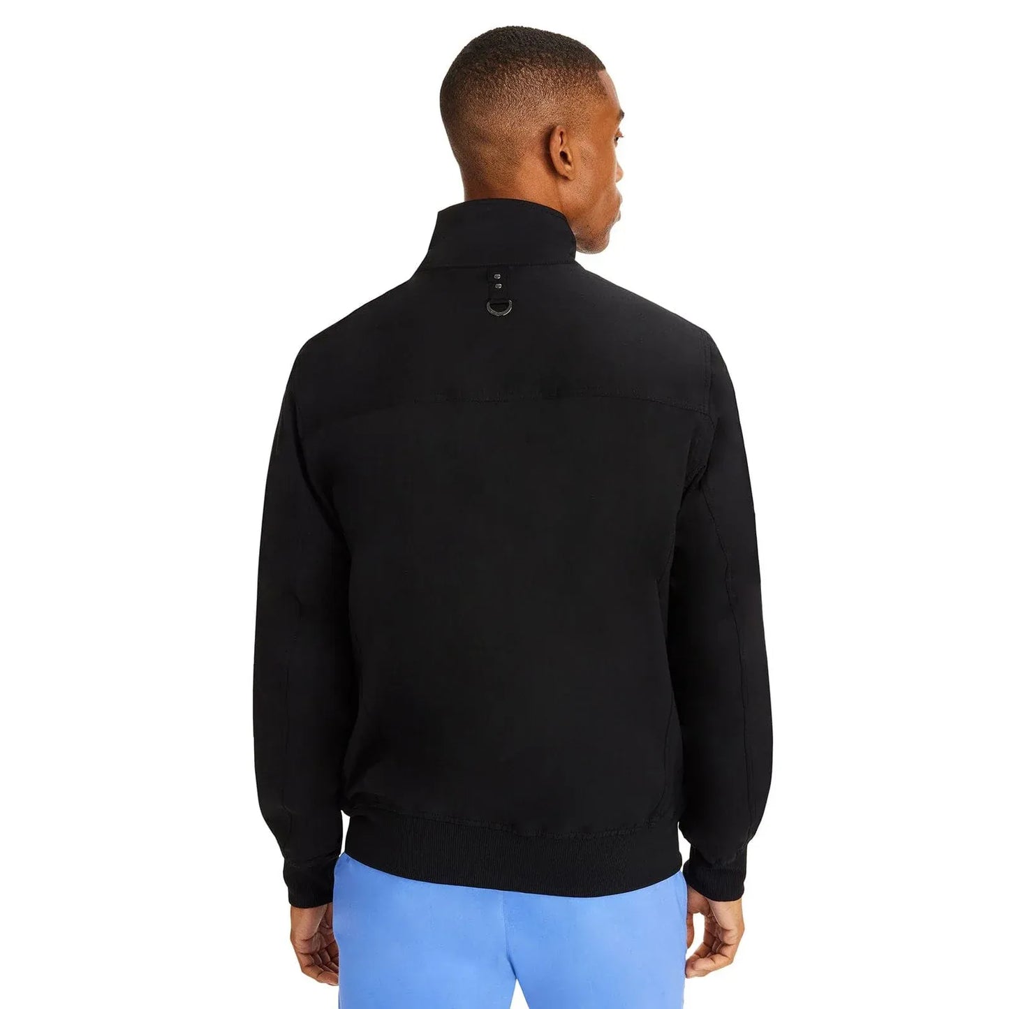 Healing Hands Purple Label Scrubs 5530 Jonathan Bomber Jacket Men Black