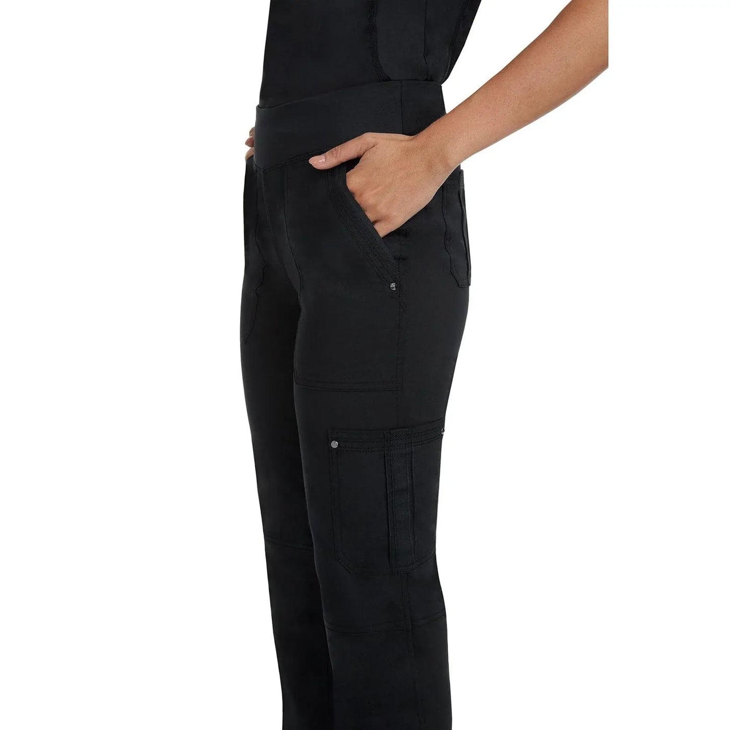 Healing Hands Scrubs Pants Healing Hands Purple Label Scrubs 9133 Tori Pant Women Black