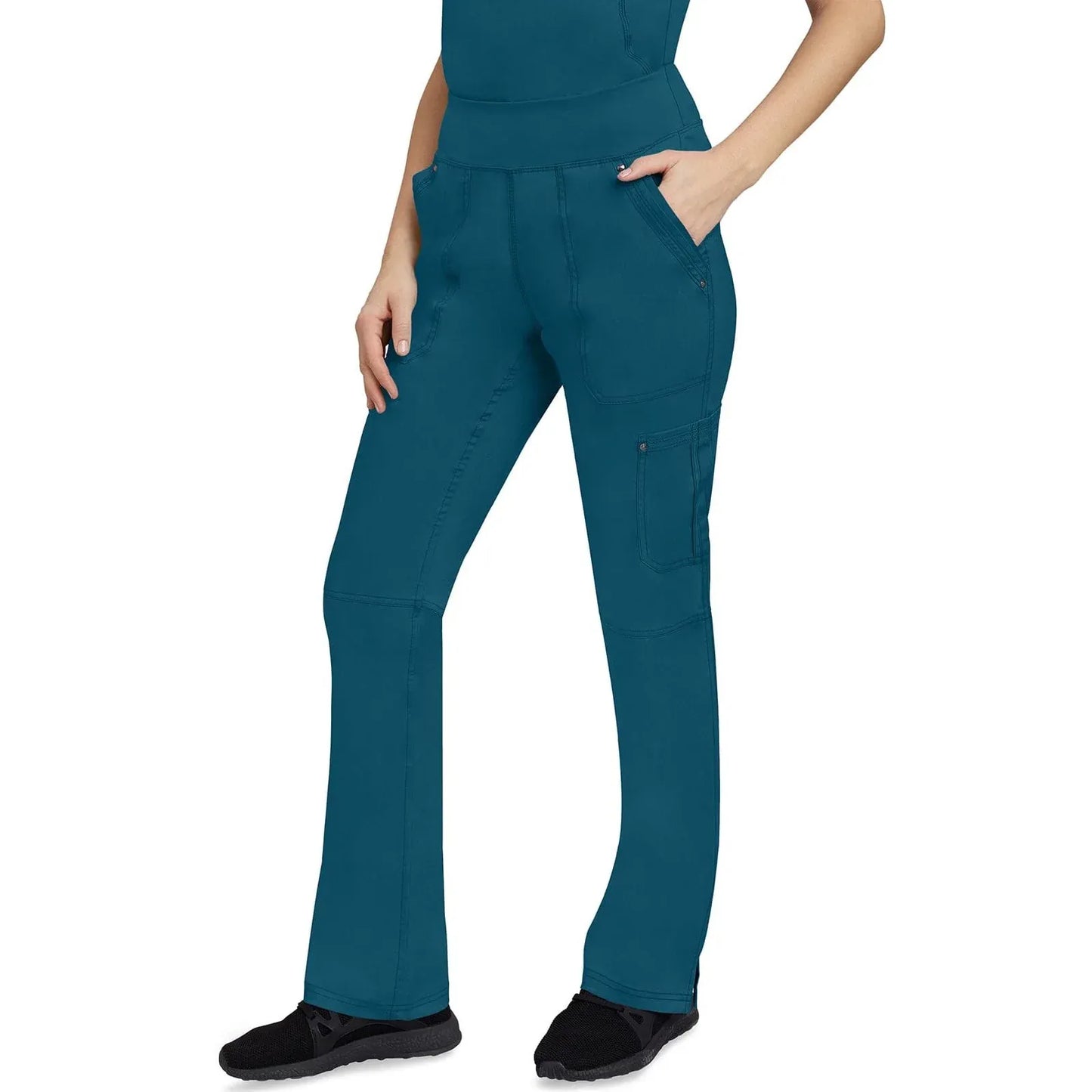 Healing Hands Purple Label Scrubs 9133 Tori Pant Women Caribbean