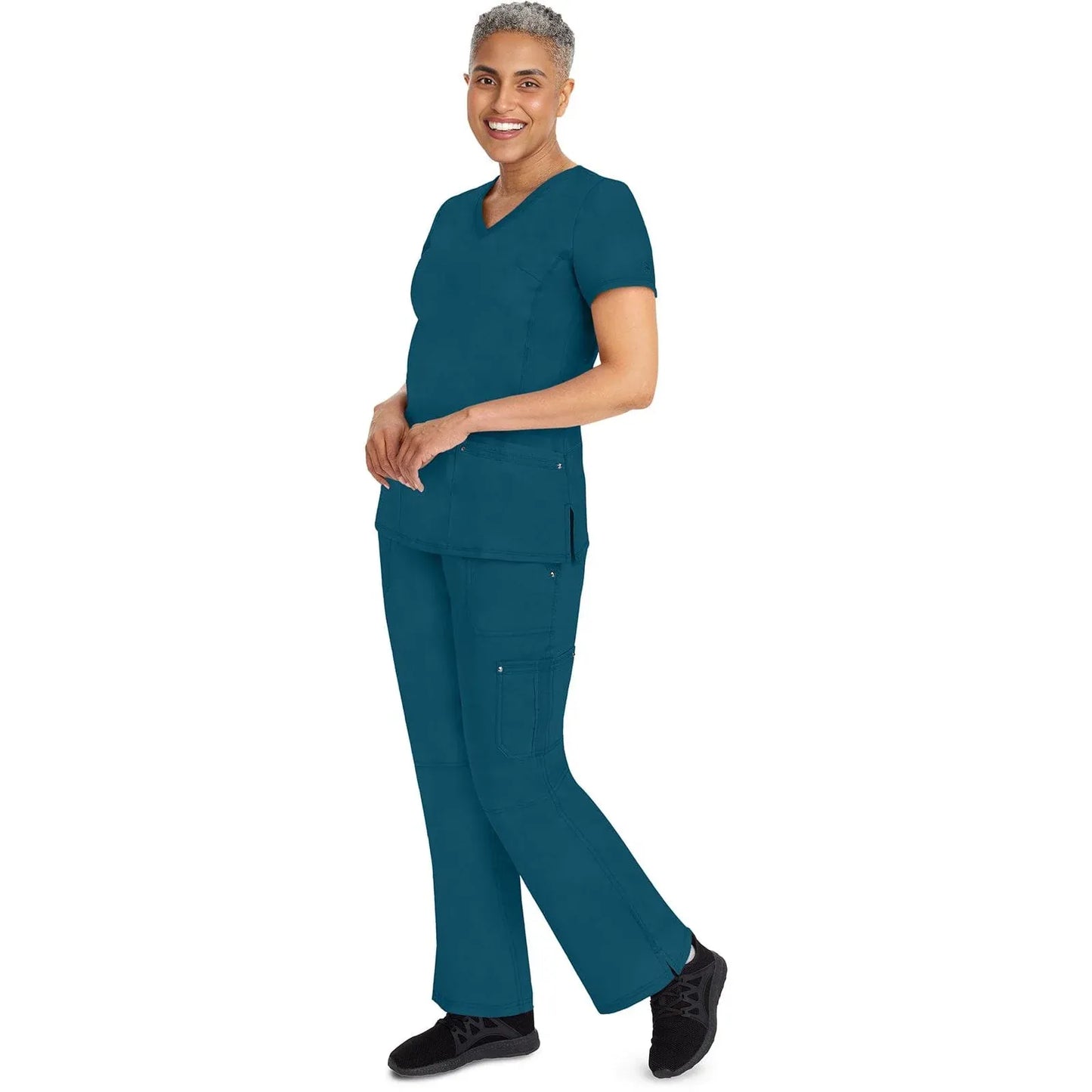 Healing Hands Purple Label Scrubs 9133 Tori Pant Women Caribbean
