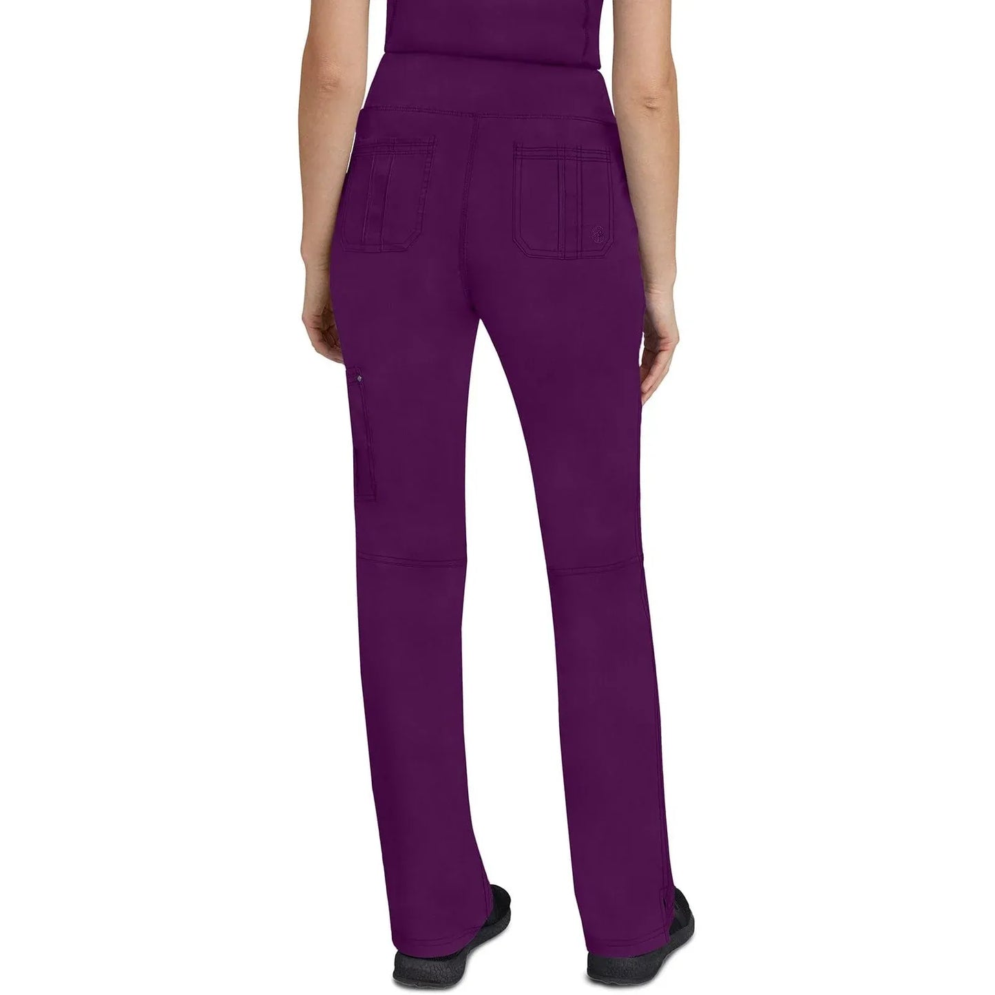 Healing Hands Purple Label Scrubs 9133 Tori Pant Women Eggplant