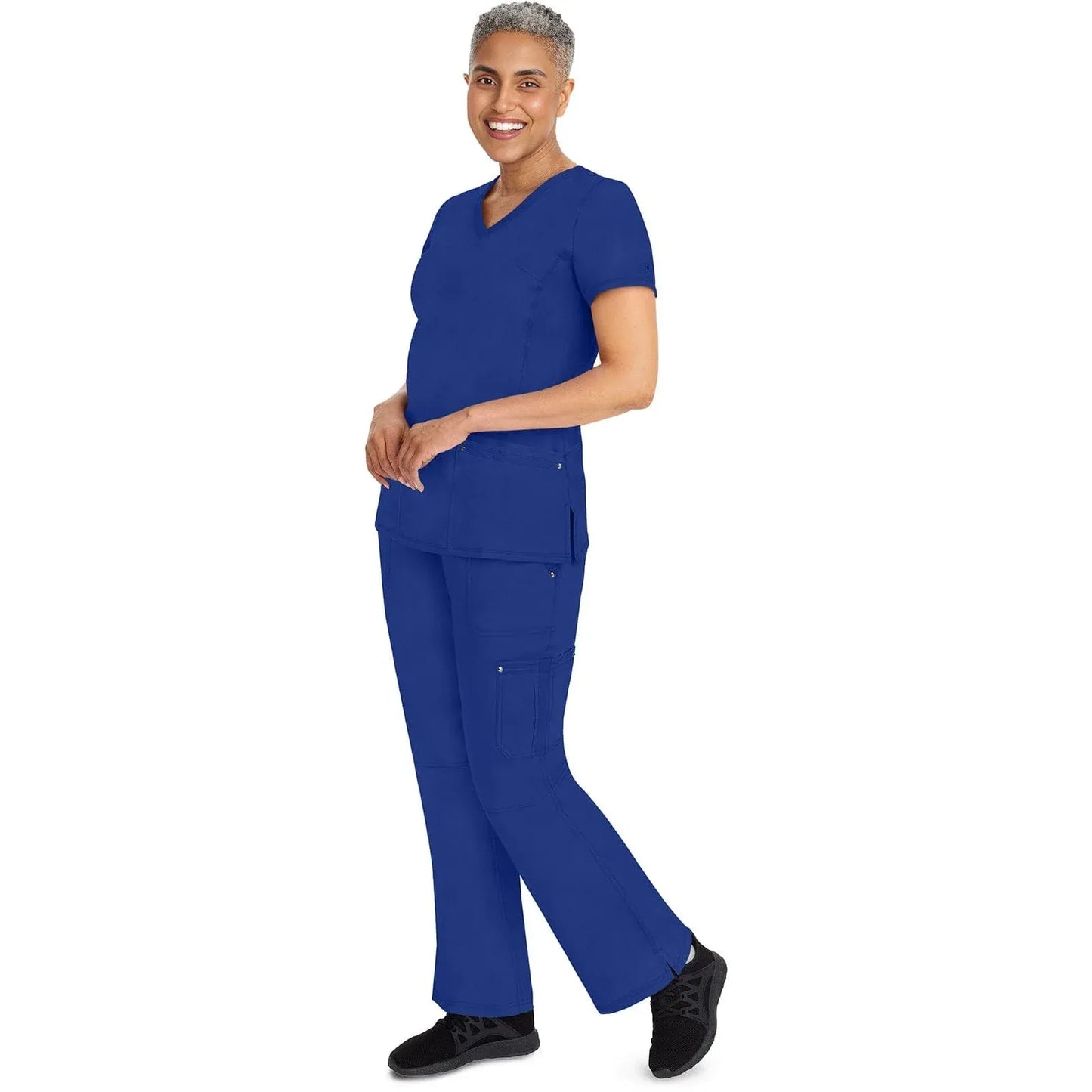Healing Hands Purple Label Scrubs 9133 Tori Pant Women Galaxy Blue