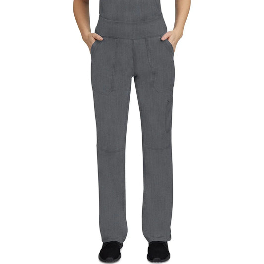 Healing Hands Purple Label Scrubs 9133 Tori Pant Women Heather Grey