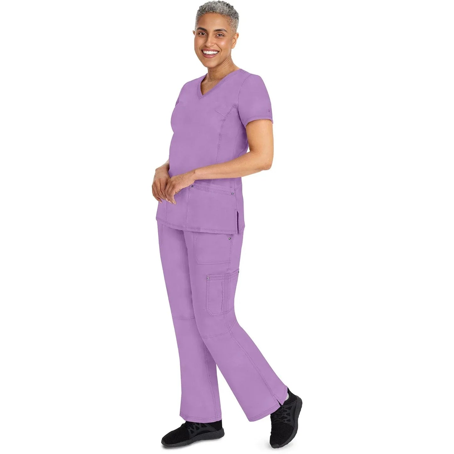 Healing Hands Purple Label Scrubs 9133 Tori Pant Women Moonstone