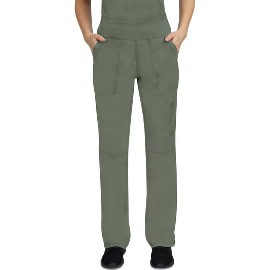 Healing Hands Purple Label Scrubs 9133 Tori Pant Women Olive