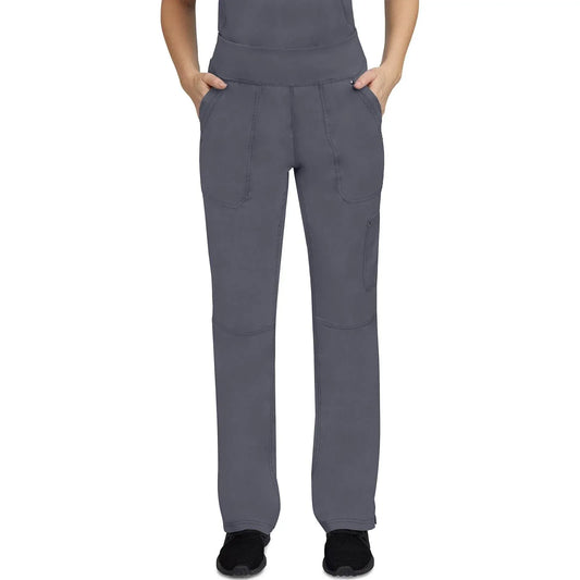 Healing Hands Purple Label Scrubs 9133 Tori Pant Women Pewter