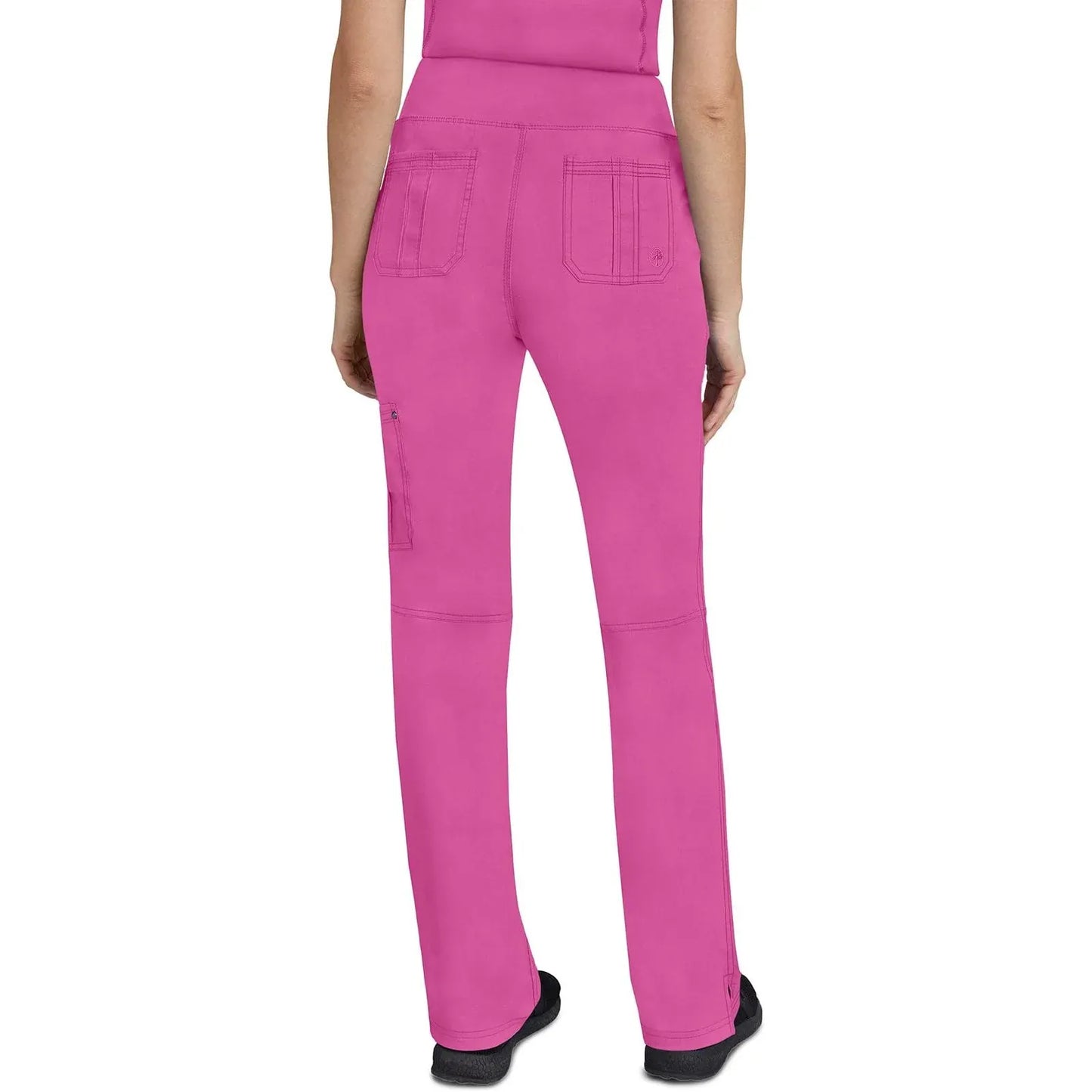 Healing Hands Purple Label Scrubs 9133 Tori Pant Women Shocking Pink