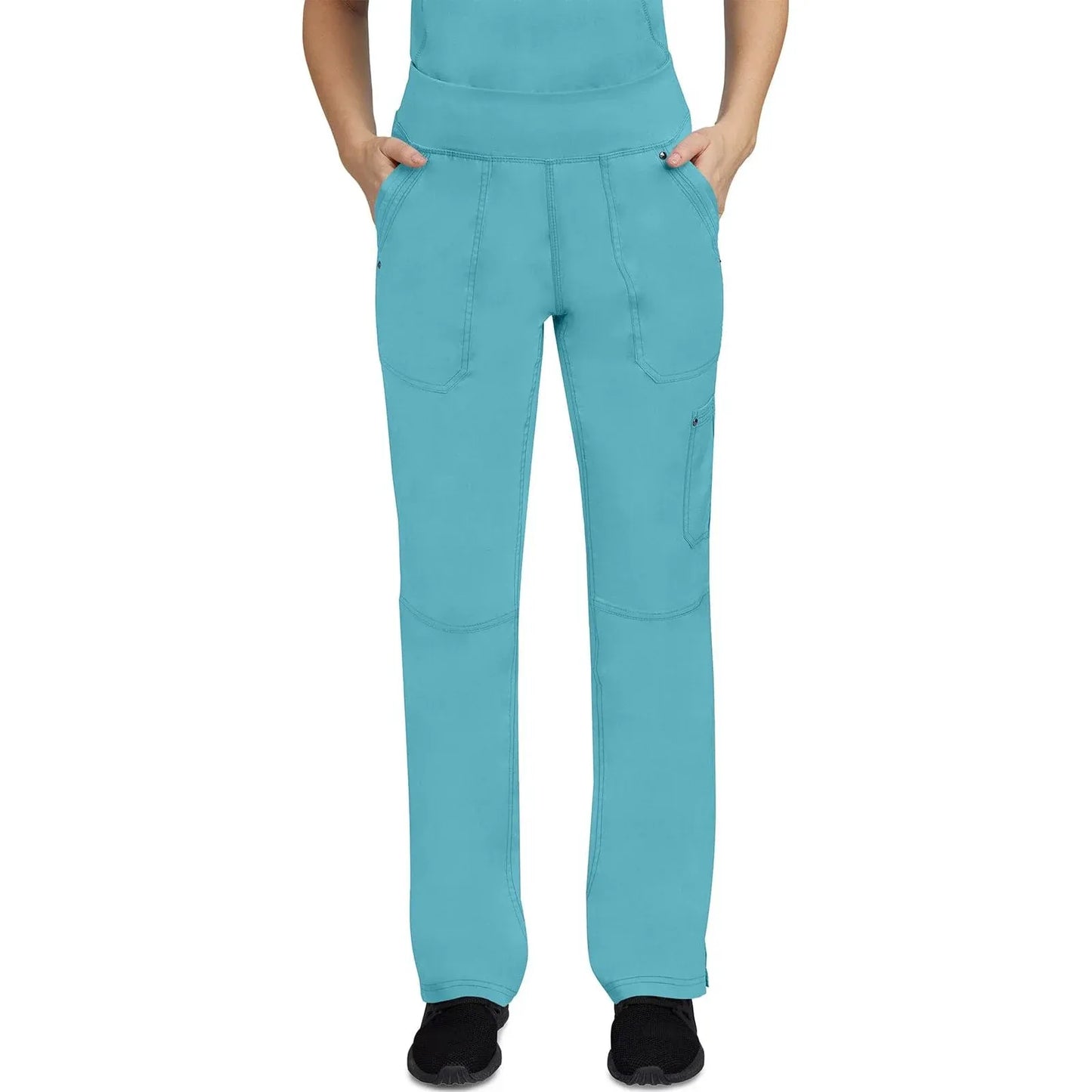 Healing Hands Purple Label Scrubs 9133 Tori Pant Women Spectra Blue