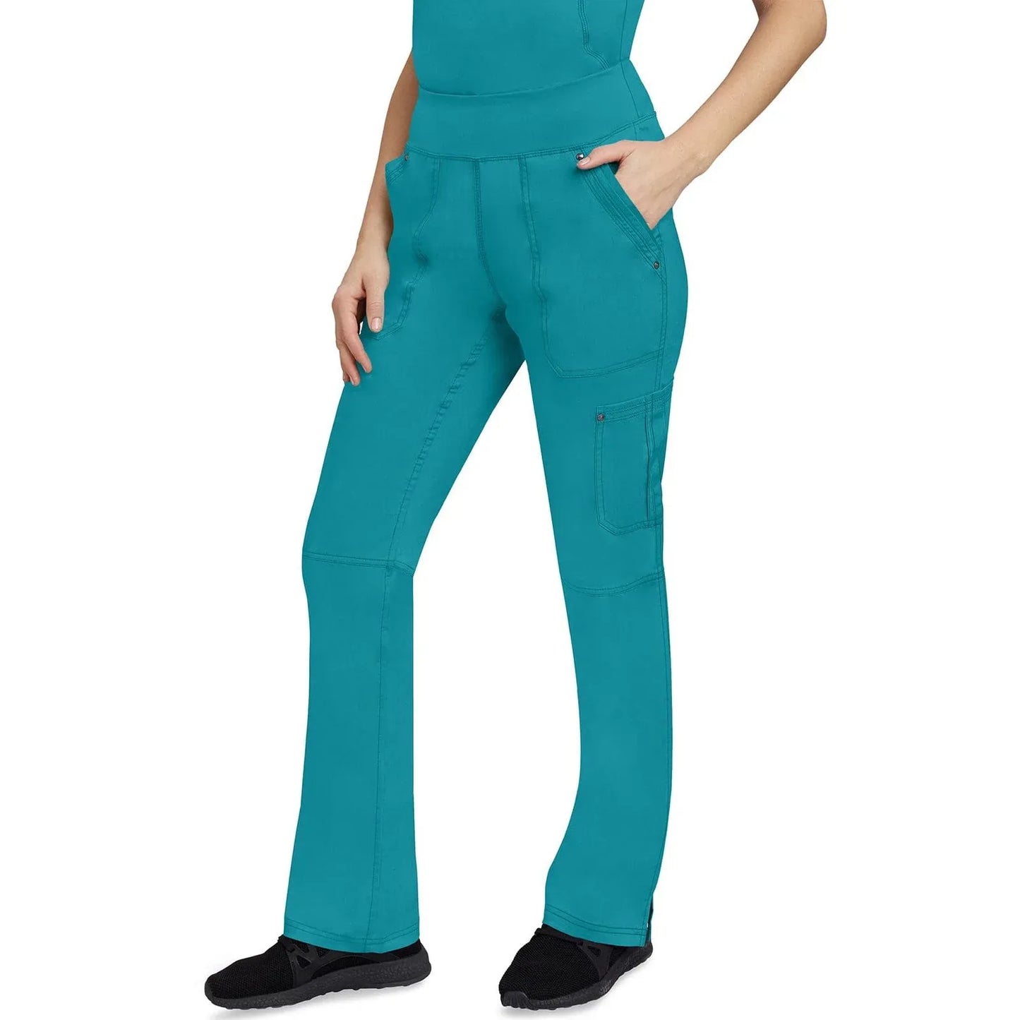 Healing Hands Purple Label Scrubs 9133 Tori Pant Women Teal