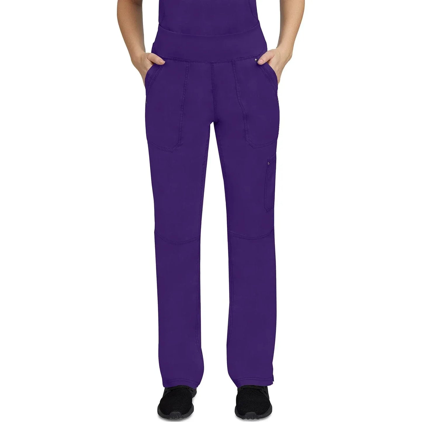 Healing Hands Purple Label Scrubs 9133 Tori Pant Women True Grape