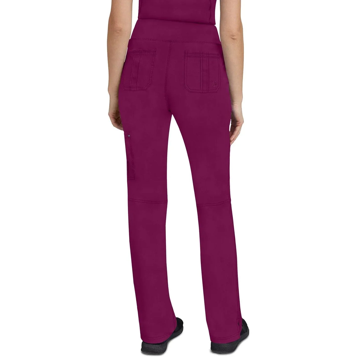 Healing Hands Purple Label Scrubs 9133 Tori Pant Women Wine