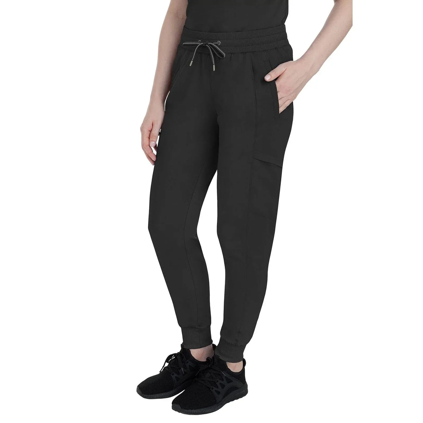 Healing Hands Purple Label Scrubs 9244 Toby Jogger Pant Women Black
