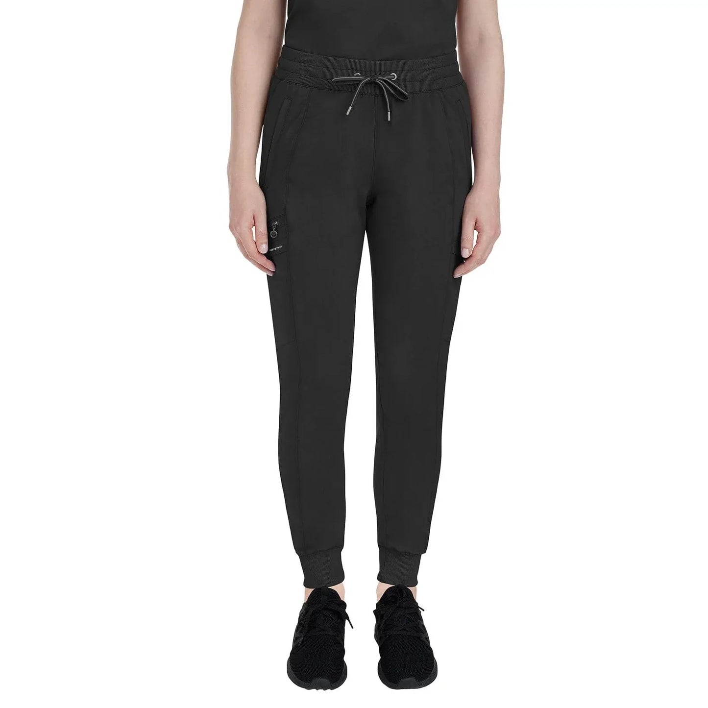 Healing Hands Purple Label Scrubs 9244 Toby Jogger Pant Women Black