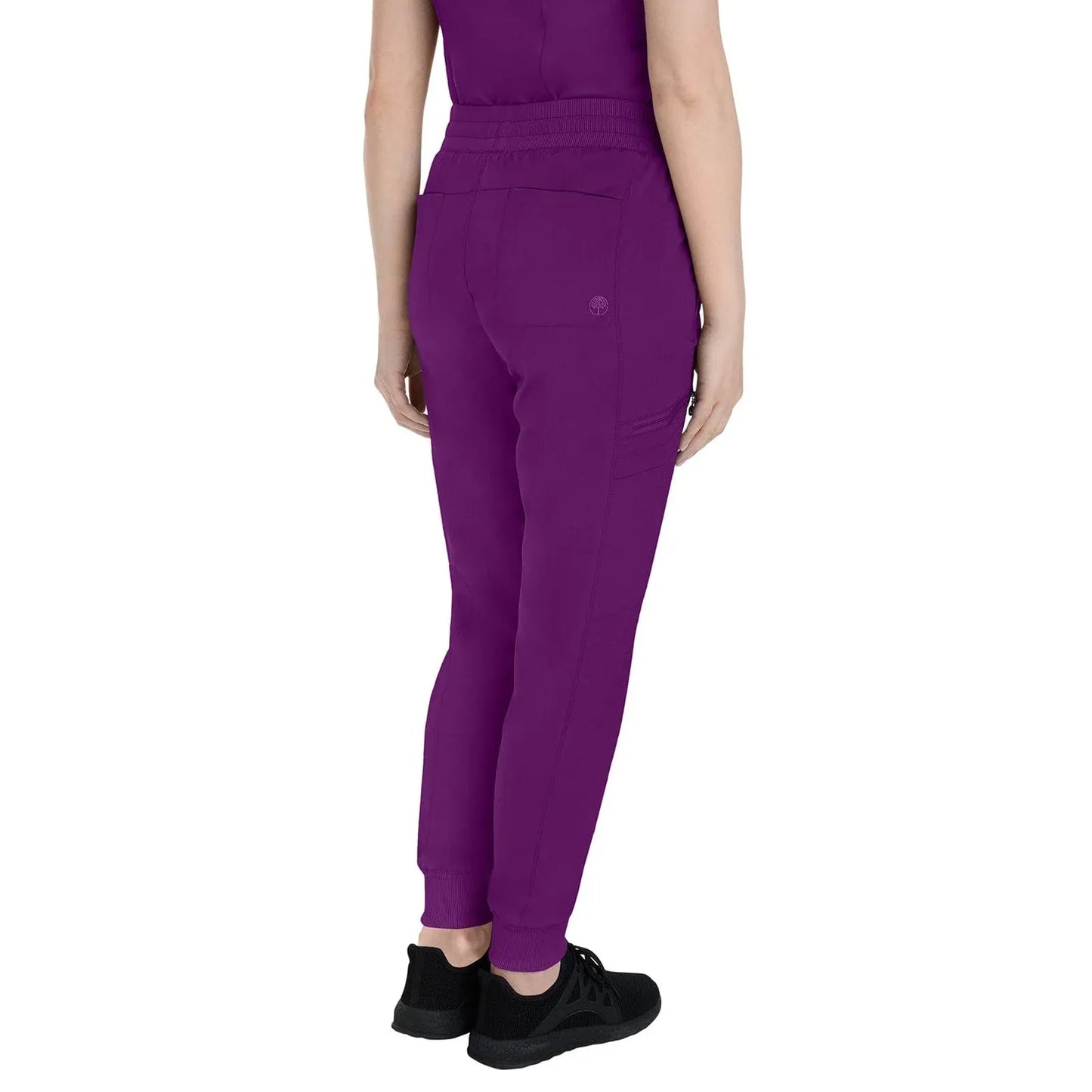 Healing Hands Purple Label Scrubs 9244 Toby Jogger Pant Women Eggplant