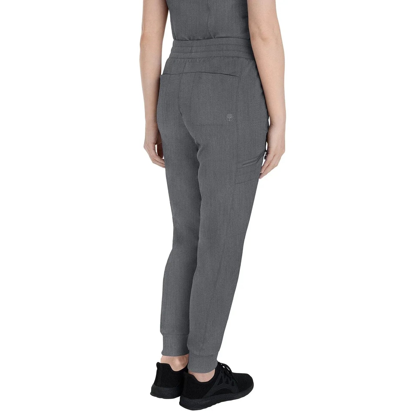 Healing Hands Purple Label Scrubs 9244 Toby Jogger Pant Women Heather Grey
