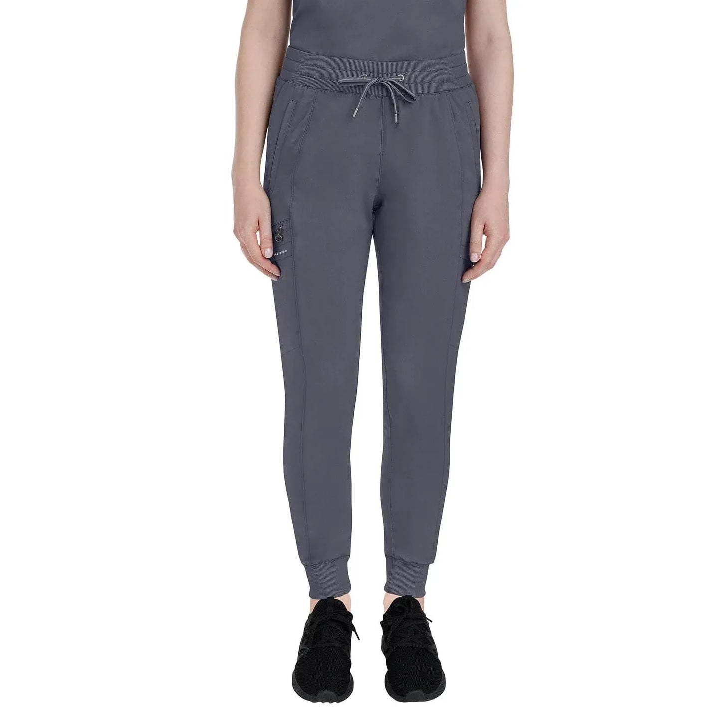 Healing Hands Purple Label Scrubs 9244 Toby Jogger Pant Women Pewter