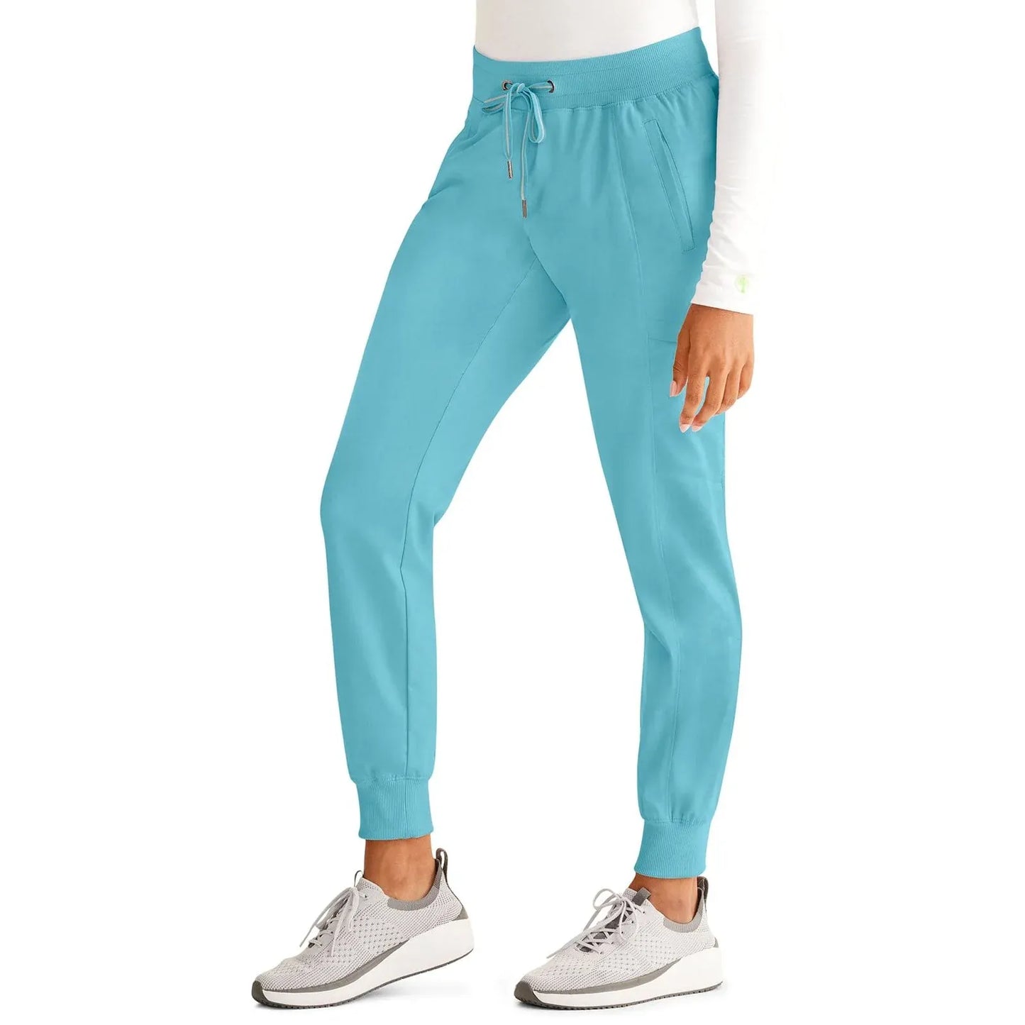 Healing Hands Purple Label Scrubs 9244 Toby Jogger Pant Women Spectra Blue