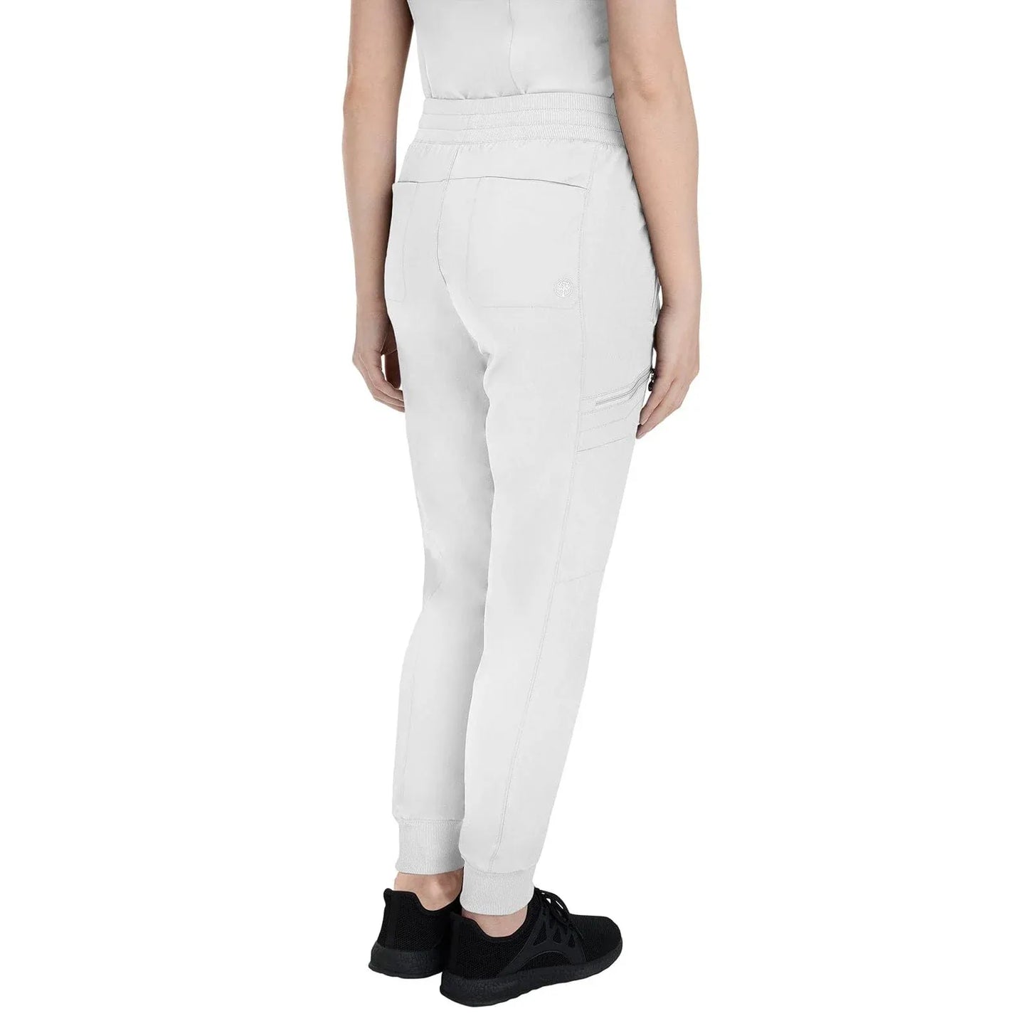 Healing Hands Purple Label Scrubs 9244 Toby Jogger Pant Women White
