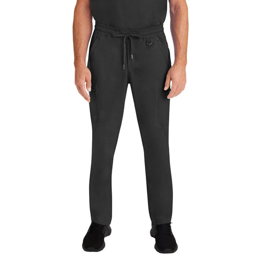 Healing Hands Purple Label Scrubs 9300 Daniel Utility Pant Men Black