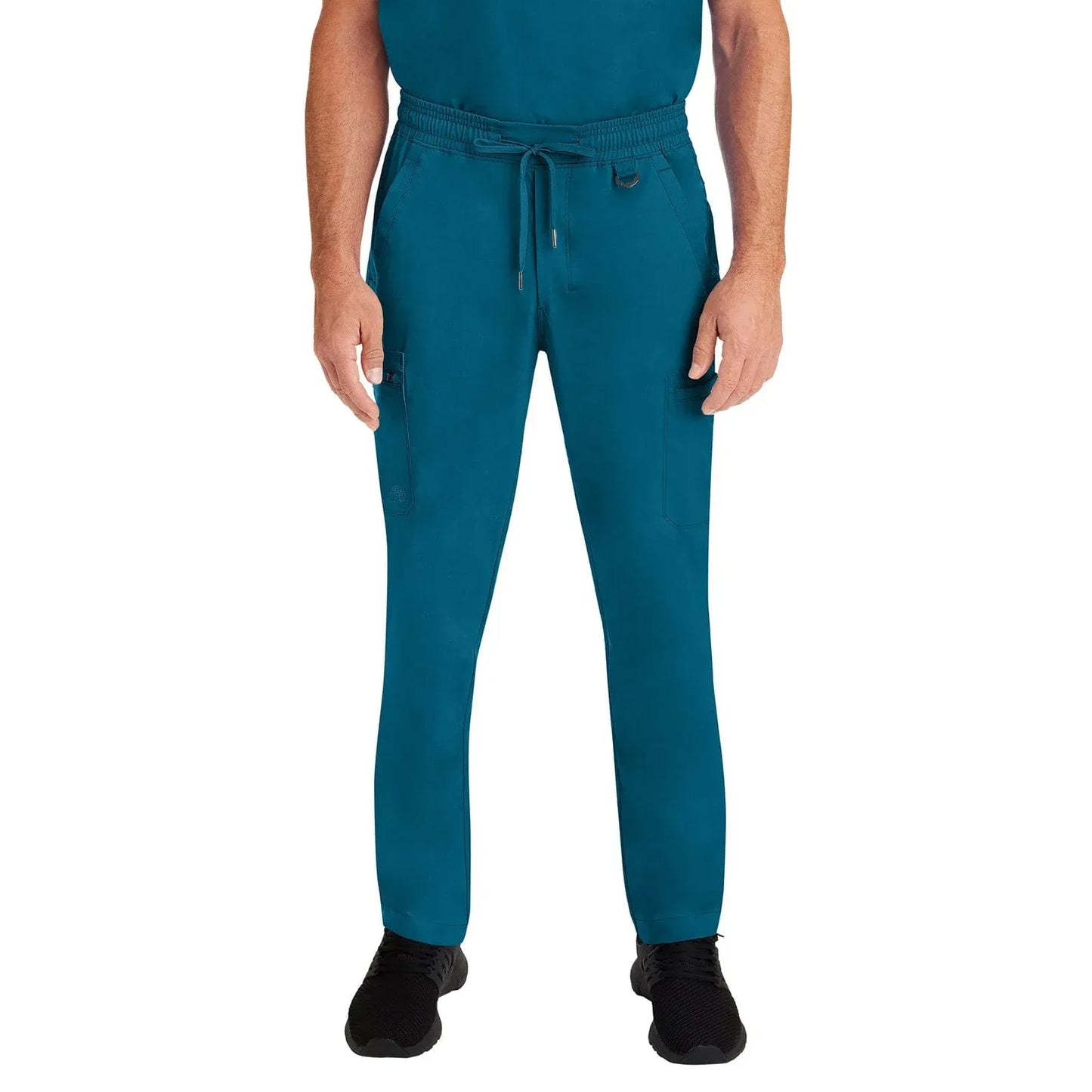 Healing Hands Purple Label Scrubs 9300 Daniel Utility Pant Men Caribbean Blue