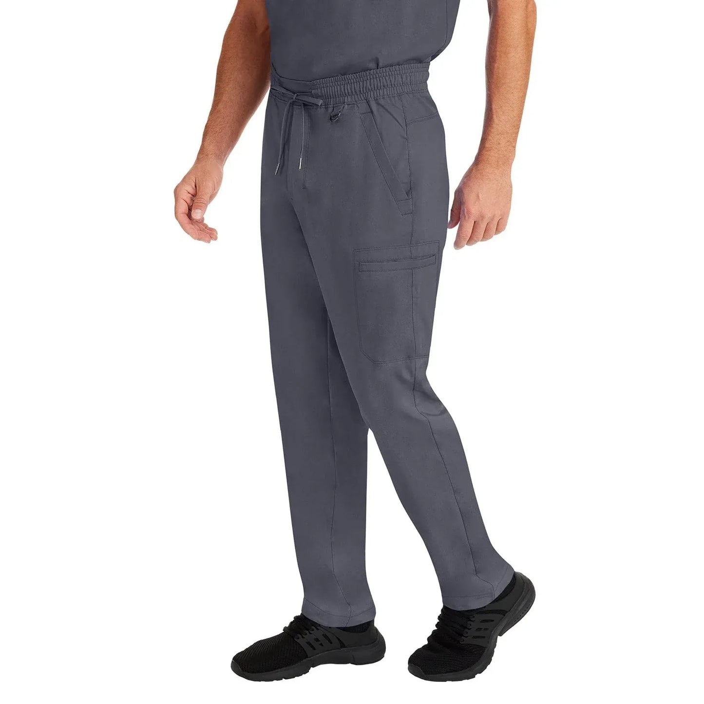 Healing Hands Purple Label Scrubs 9300 Daniel Utility Pant Men Pewter