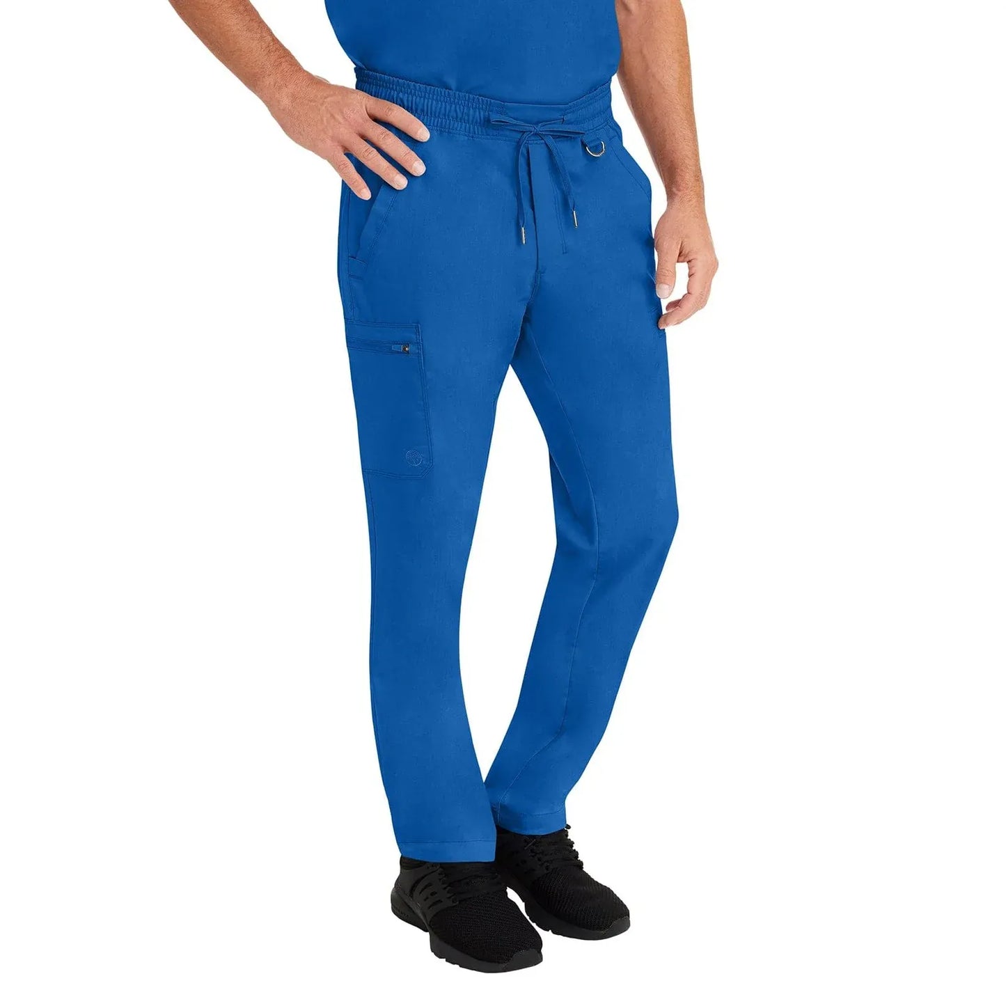 Healing Hands Purple Label Scrubs 9300 Daniel Utility Pant Men Royal