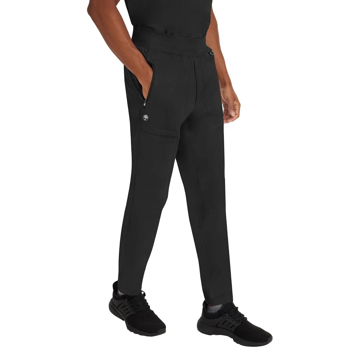 Healing Hands Purple Label Scrubs 9301 Dante Men's Jogger Pant Black