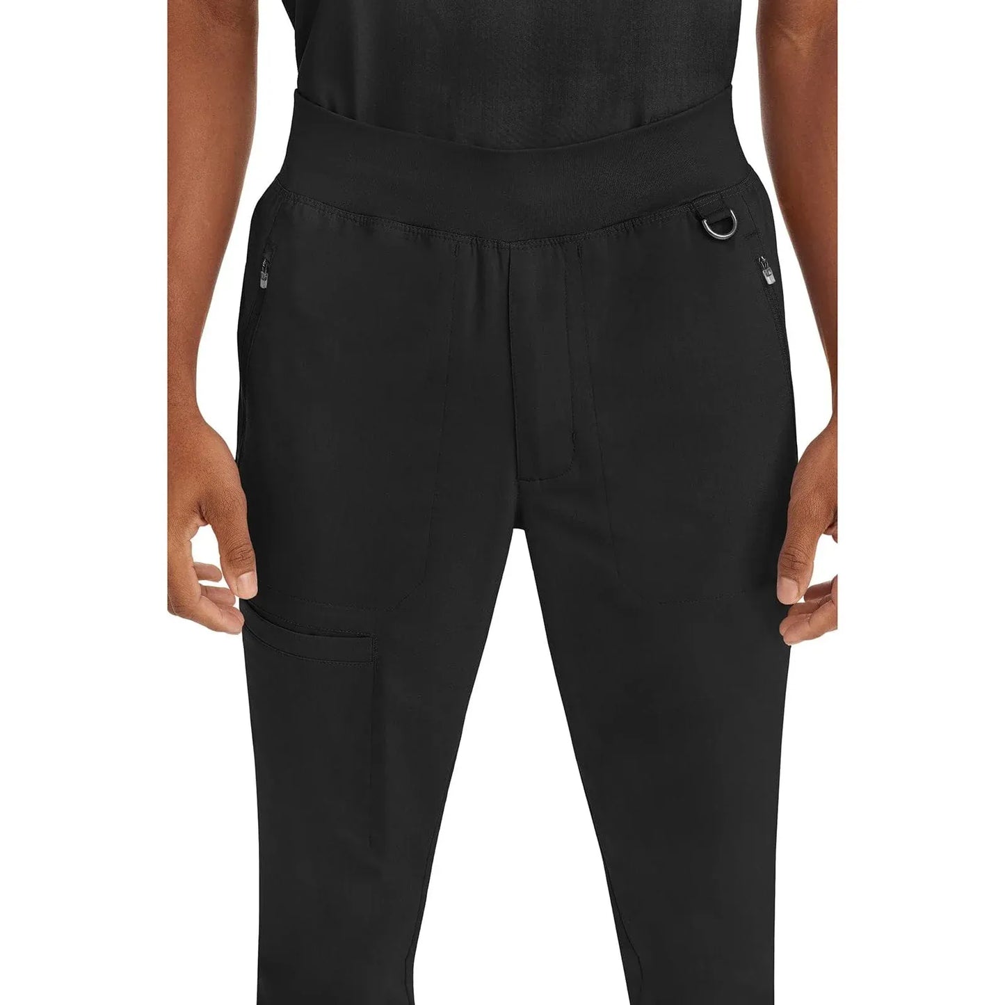 Healing Hands Purple Label Scrubs 9301 Dante Men's Jogger Pant Black