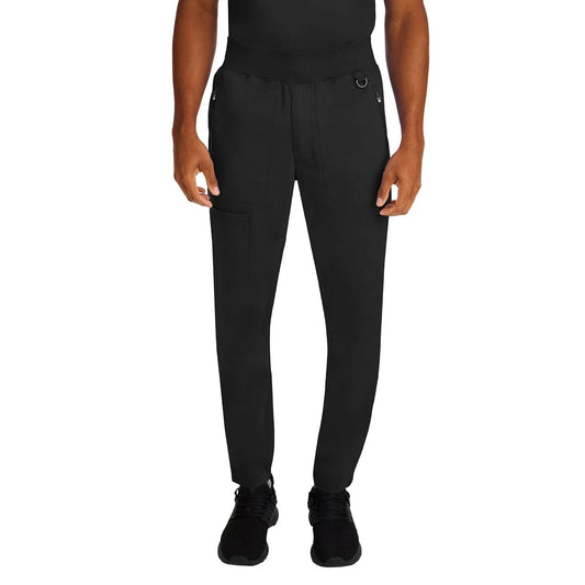 Healing Hands Purple Label Scrubs 9301 Dante Men's Jogger Pant Black