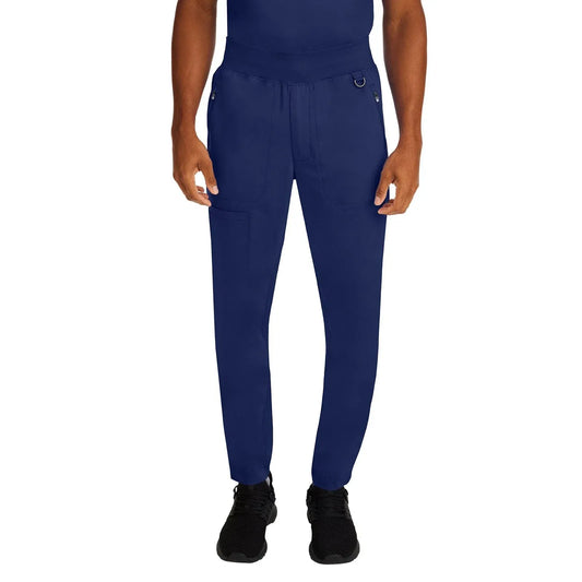 Healing Hands Purple Label Scrubs 9301 Dante Men's Jogger Pant Navy